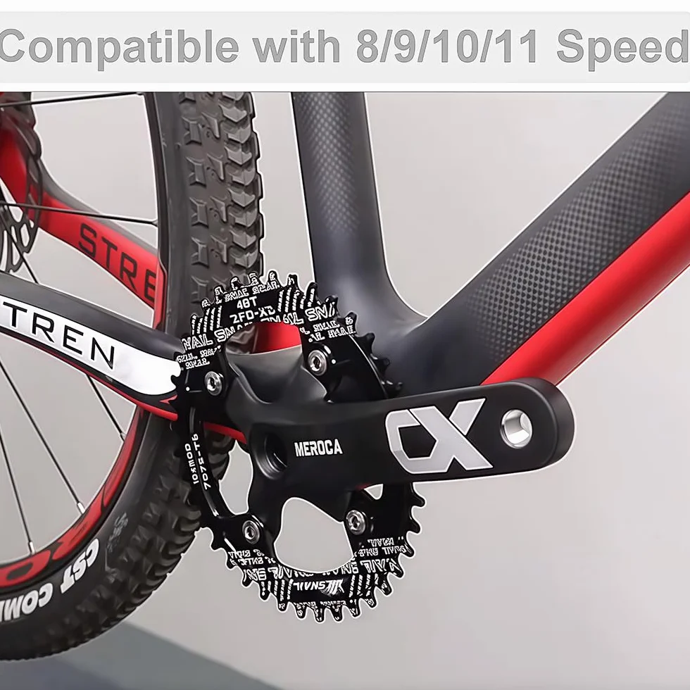 Korbowody MTB Kwadratowy Taper 170mm 104 BCD 32-42T 8-11 prędkości