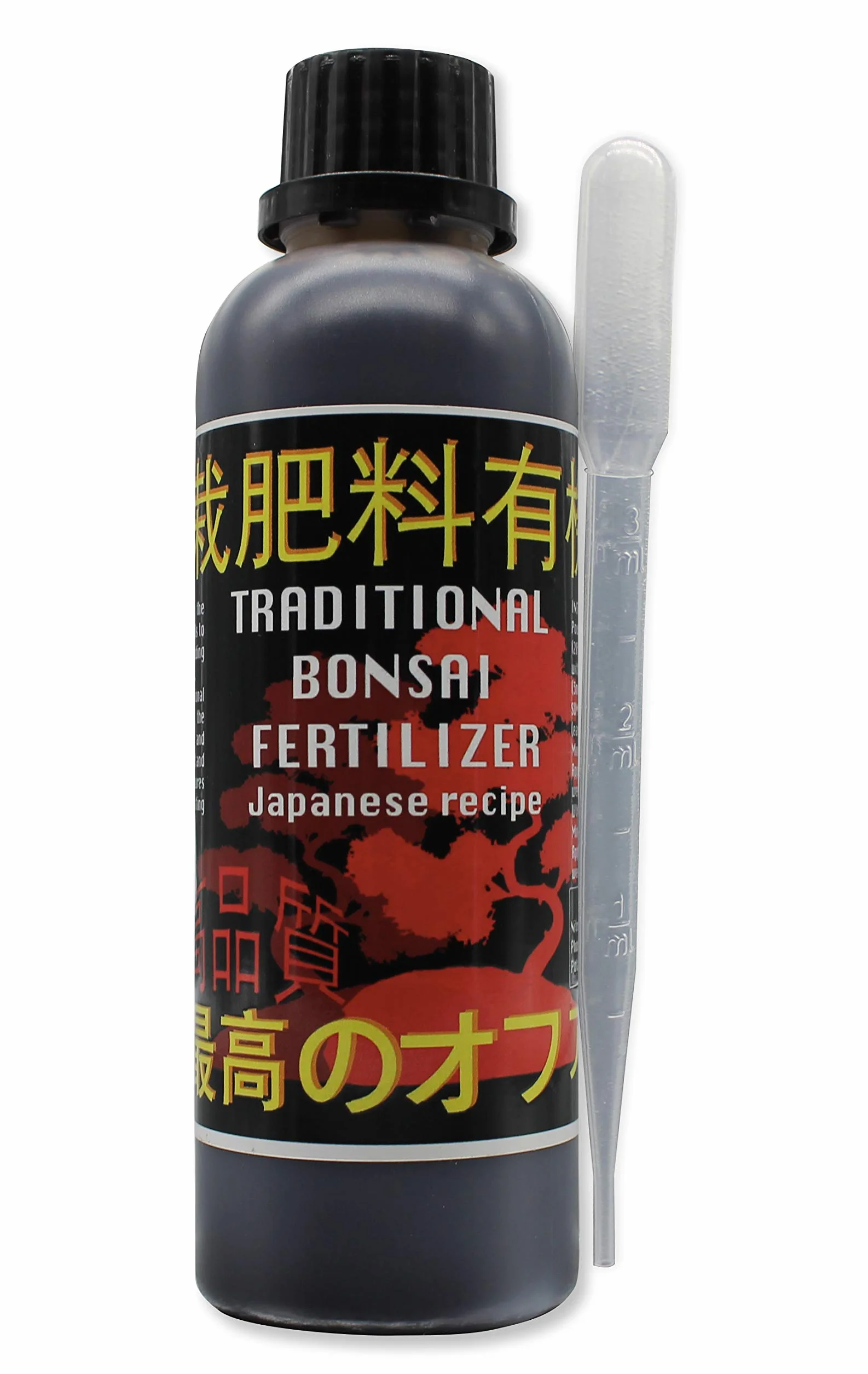 R&R SHOP Japoński tradycyjny nawóz Bonsai - Nawóz w płynie do Bonsai z zakraplaczem 3ml - 250ml