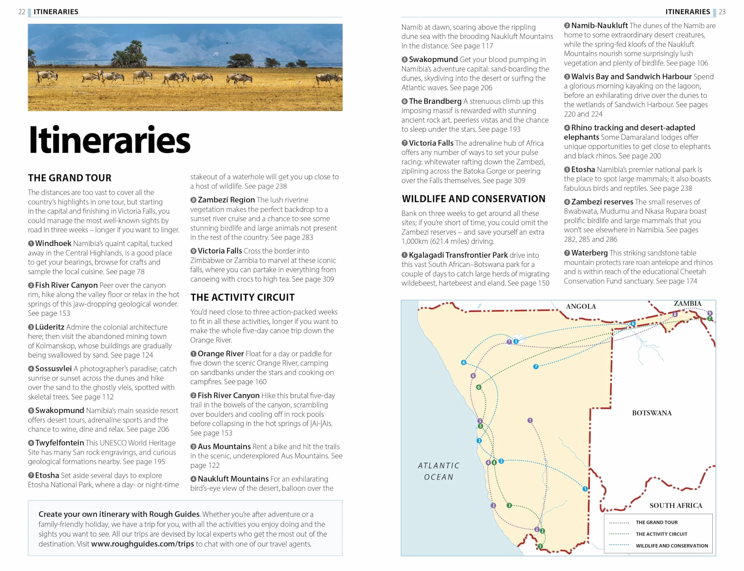 The Rough Guide to Namibia with Victoria Falls: Travel Guide with eBook