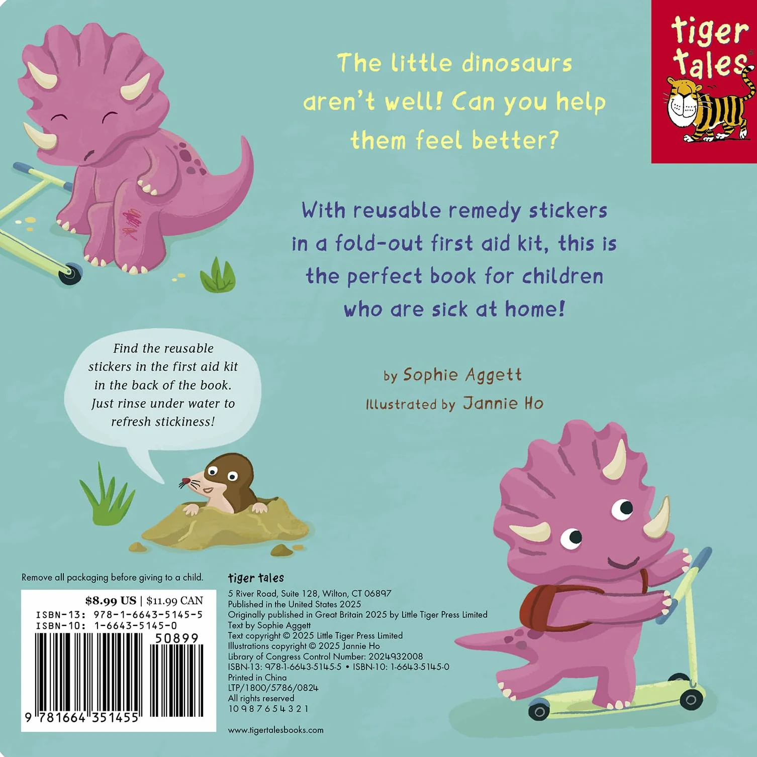 Little Dino Boo-Boos!: A book about bumps and sniffles