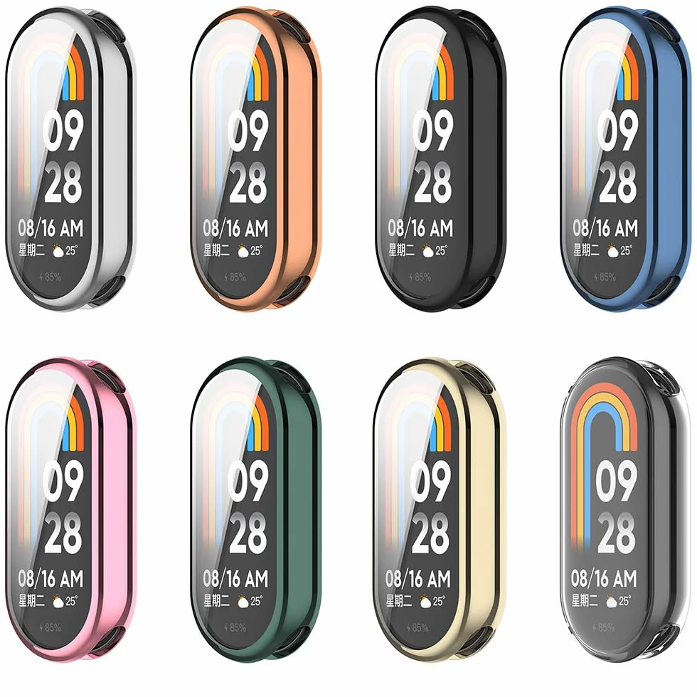 Etui ochronne Xiaomi Smart Band 10 TPU silikonowe odporne na zarysowania