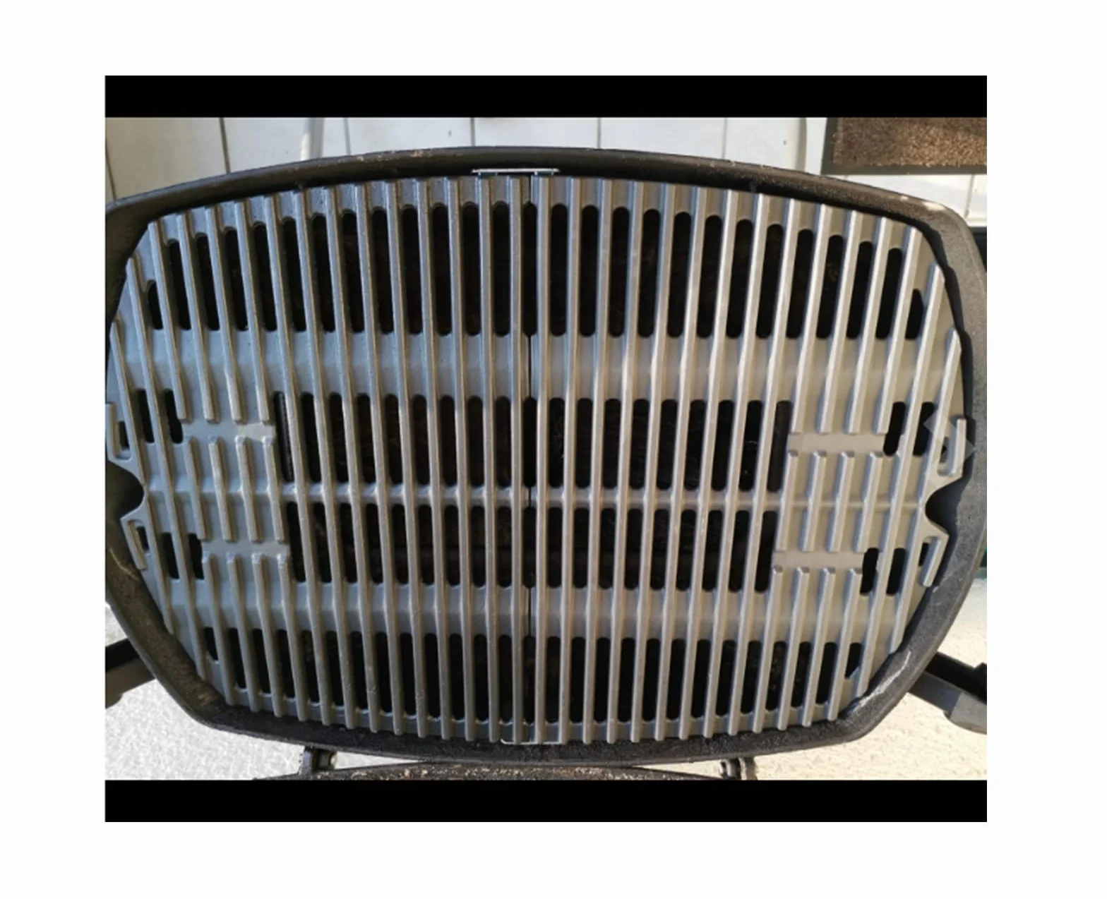 GFTIME 27,3 x 38,8 cm 7645 żeliwne ruszt do gotowania Weber Q200, Q220, Q2000, Q2400 Series grill gazowy, części do grilla, zamienniki do Weber 7645.