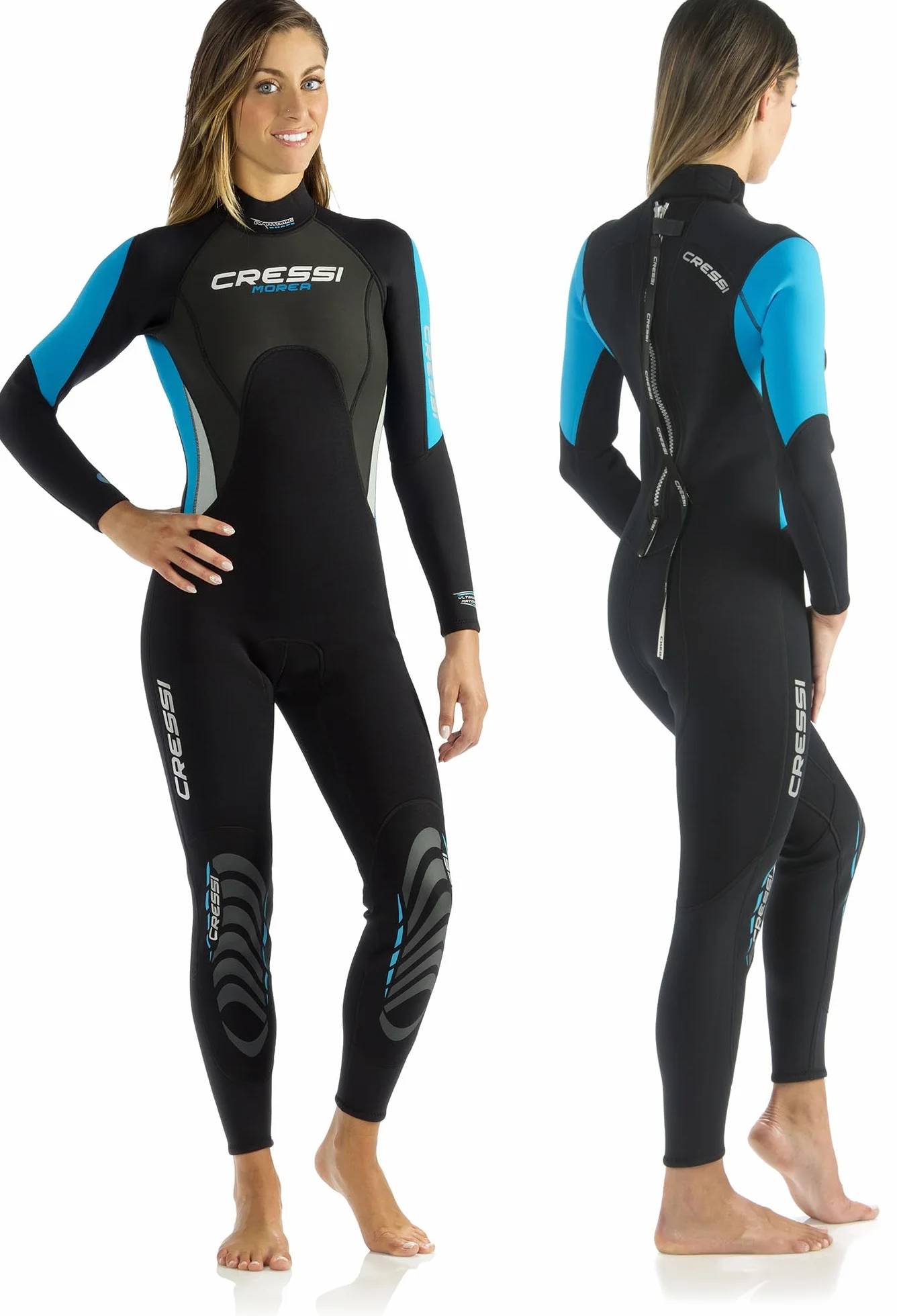 Cressi Morea Lady Monopiece Wetsuit 3 mm - All-In-One Neopren High Stretch dla kobiet