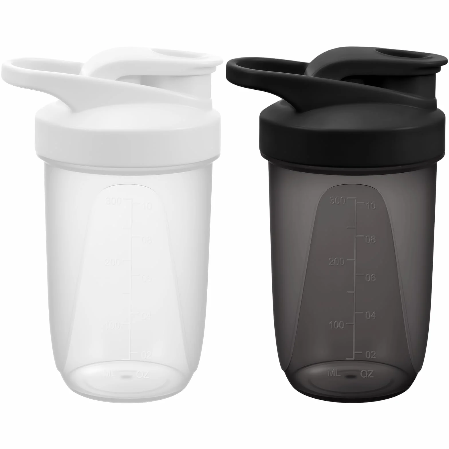 Shaker proteinowy 400 ml ze stali nierdzewnej, 2 sztuki, wolny od BPA, szczelny