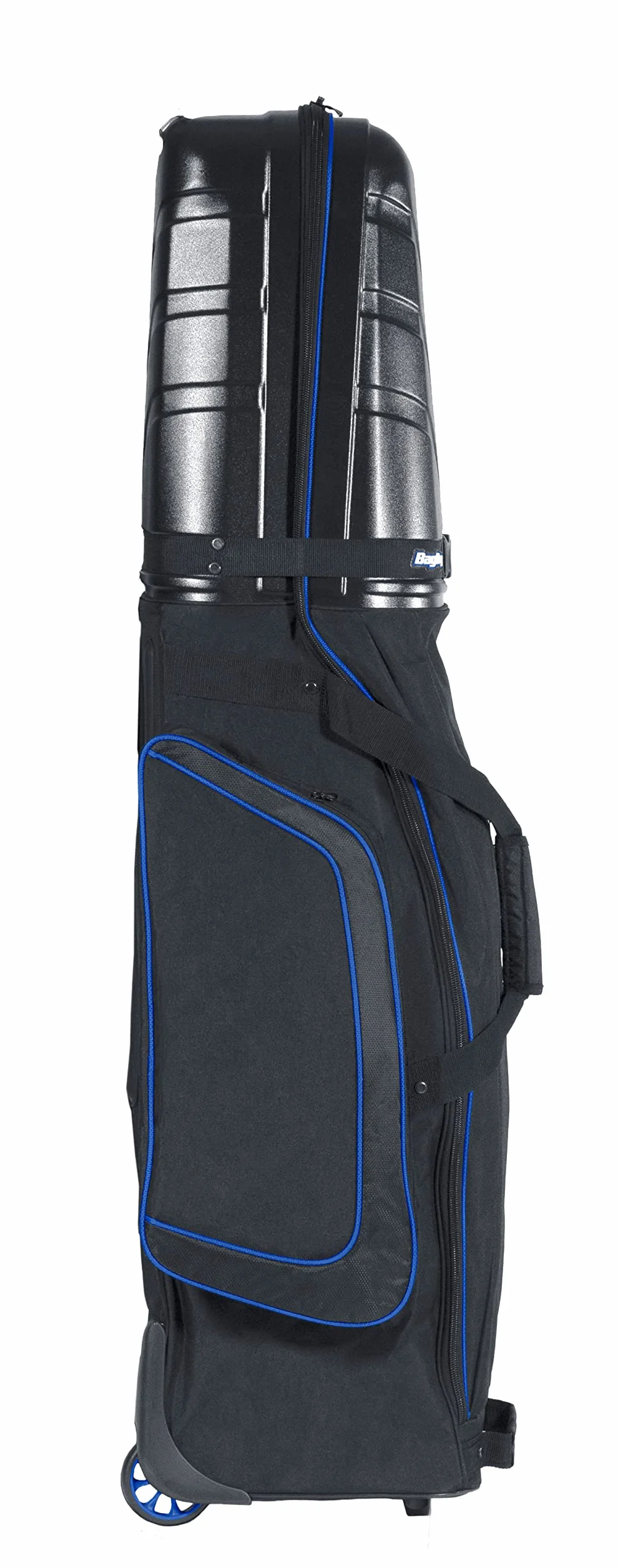 Bagboy T-10 Hard Top Golf pokrowiec podróżny, czarny/królewski niebieski,