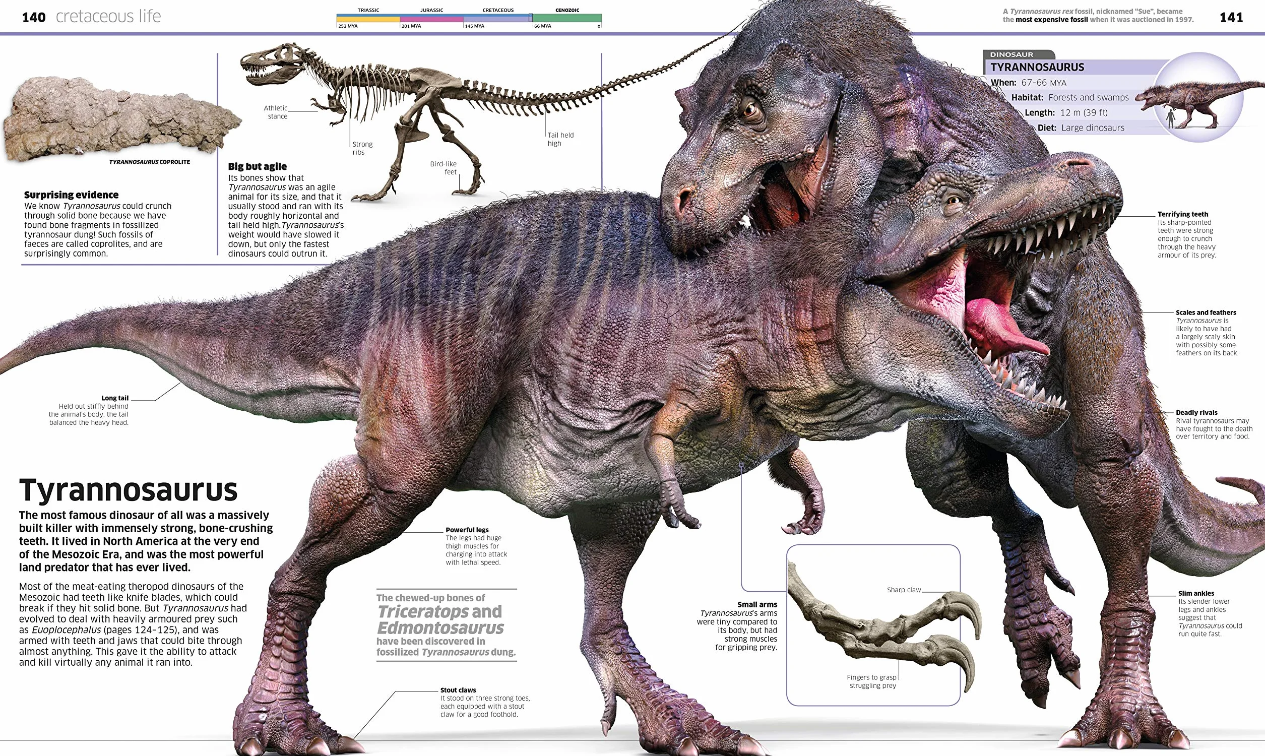 Knowledge Encyclopedia Dinosaur!: Over 60 Prehistoric Creatures as You've Never Seen Them Before (Knowledge Encyclopedias)