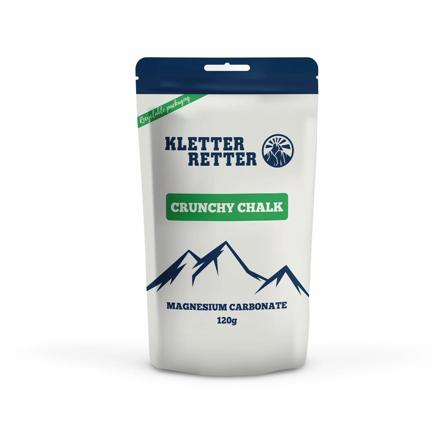 120 g pokruszonej magnezji (Crushed Chalk) dla wspinaczy