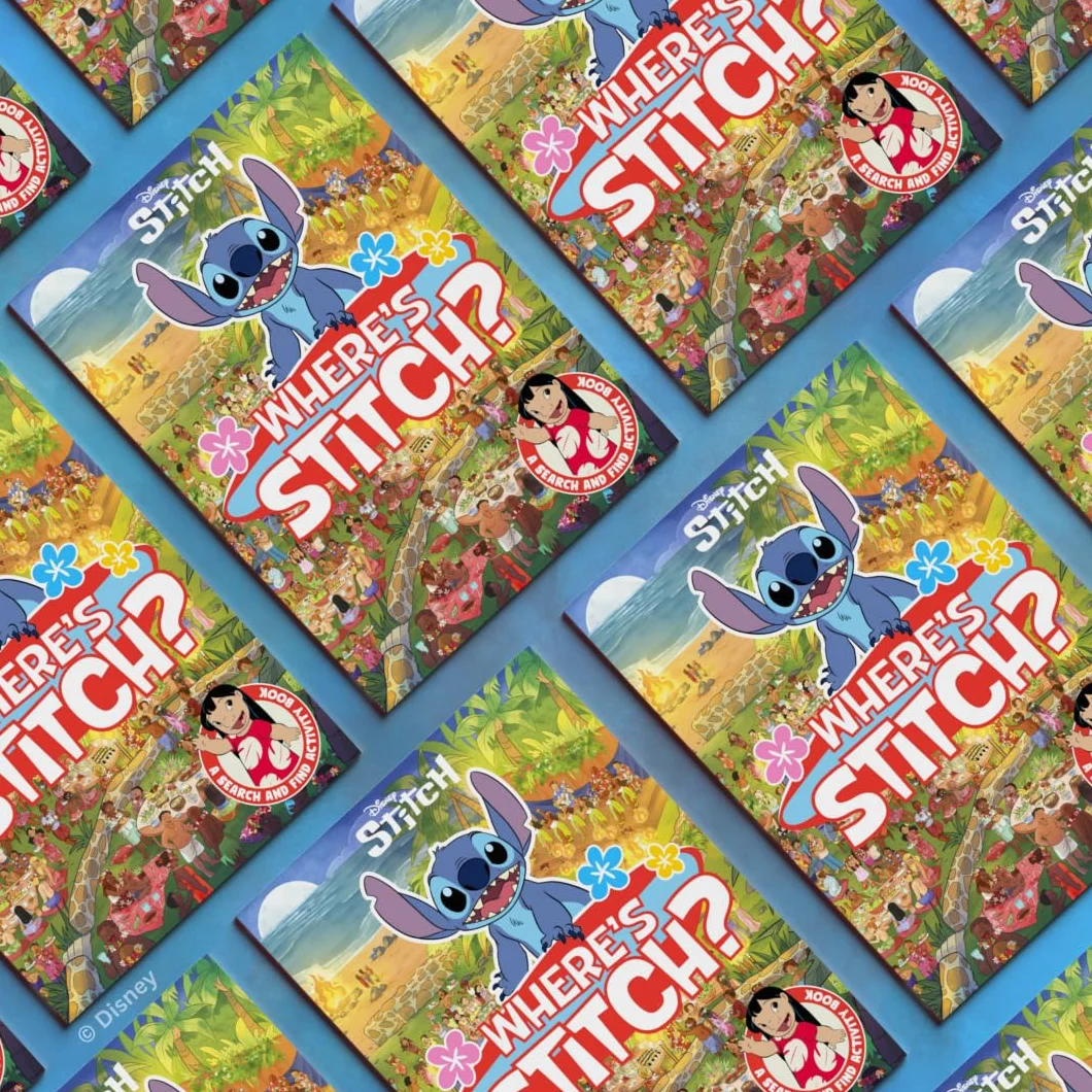 Where's Stitch?: A Disney search-and-find activity book