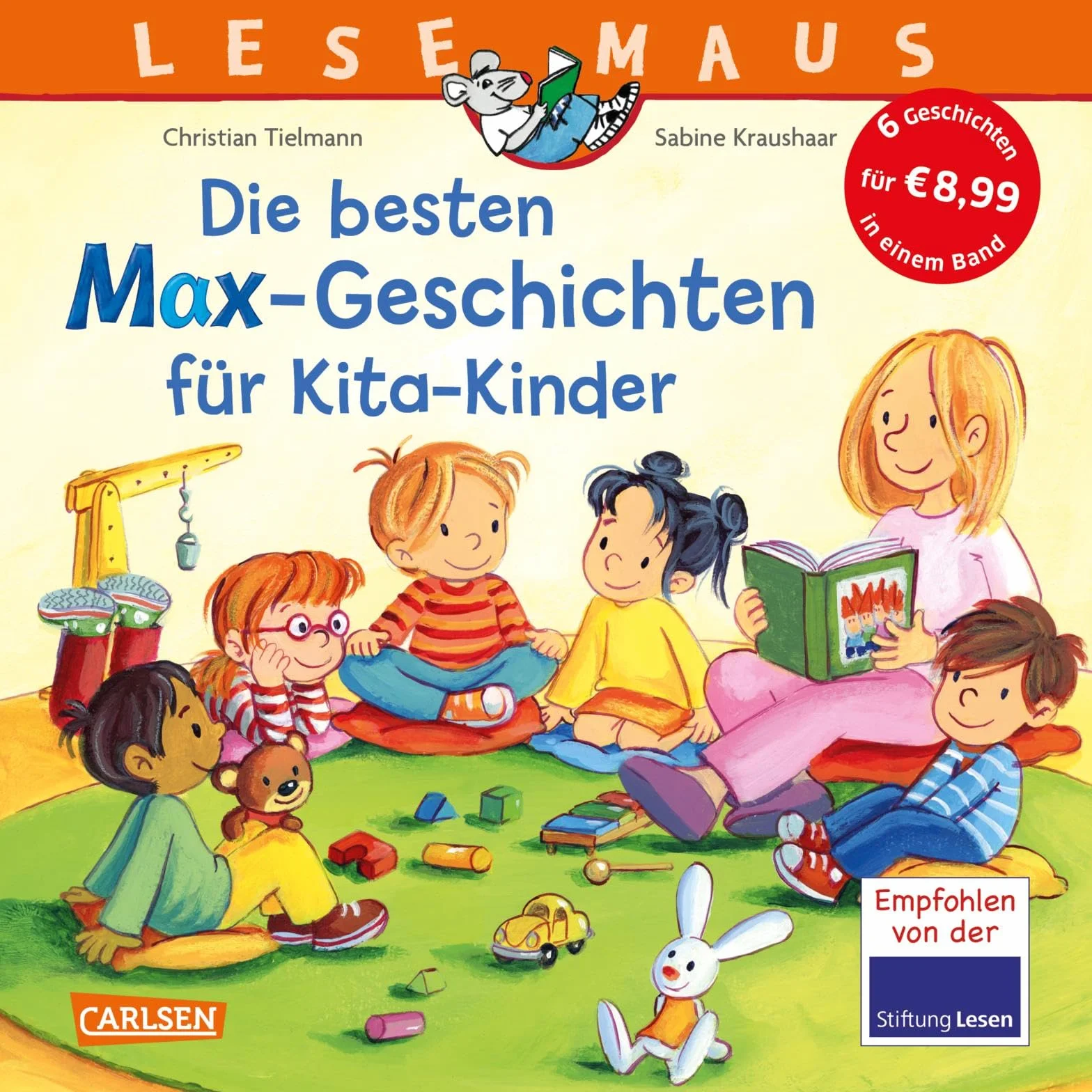 LESEMAUS Sonderbände: Die besten MAX-Geschichten für Kita-Kinder: 6 Geschichten in 1 Band | für Kinder ab 3 Jahre