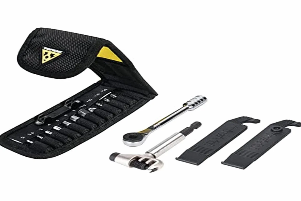 Topeak Ratchet Rocket Lite Dx+ TT2579 Zestaw Narzędzi, Czarny/Stalowy, 13 x 6.5 x 2.7 cm