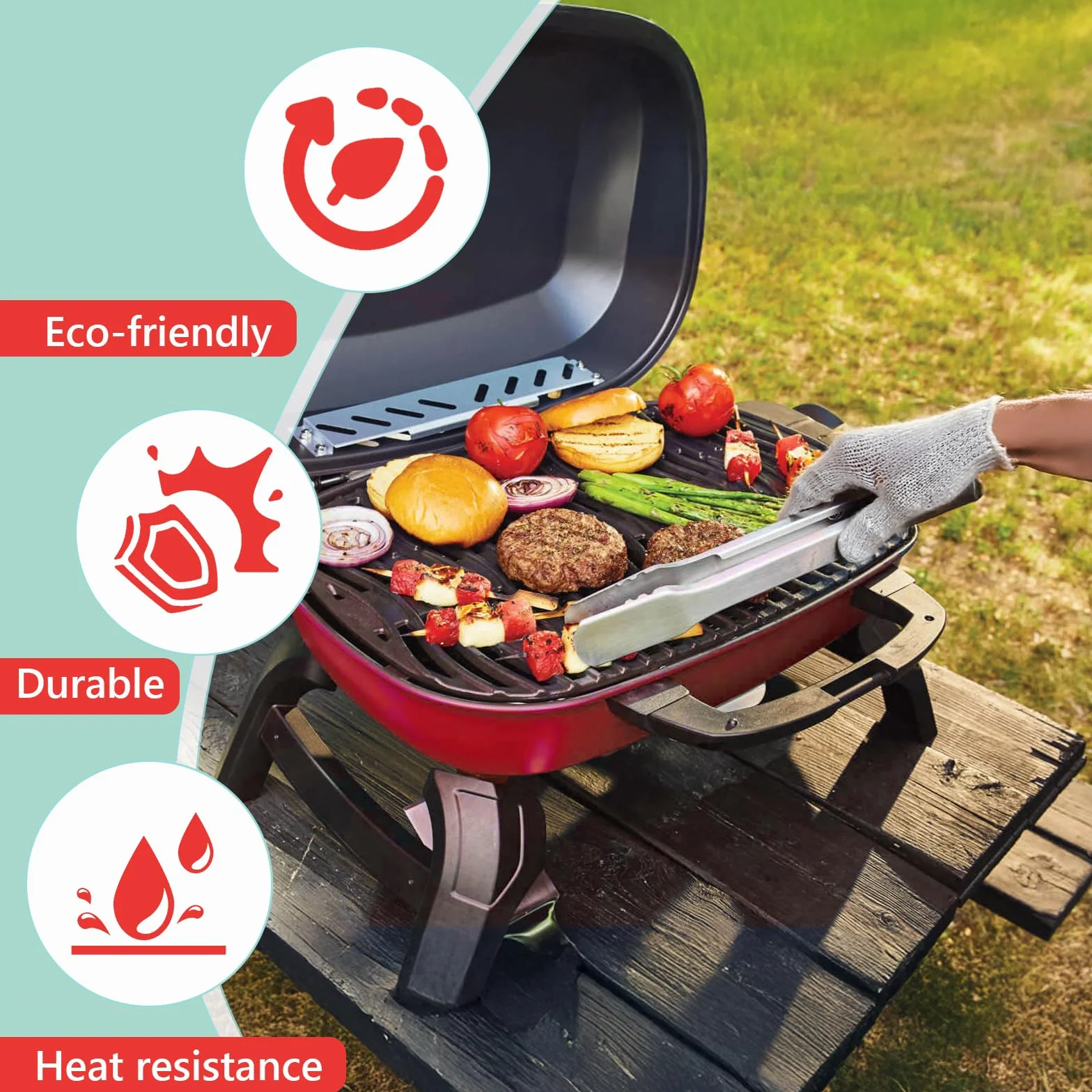62006 Wkładki do miski ociekowej Napoleon TravelQ 285 Sreies Gas Grill TQ285X, TQ PRO285, TQ285-BL-1, TQ PRO285X, PRO285-BK, TQ285X-RD-1-A, TQ240-BL, TQ240, aluminiowe patelnie grillowe do akcesoriów