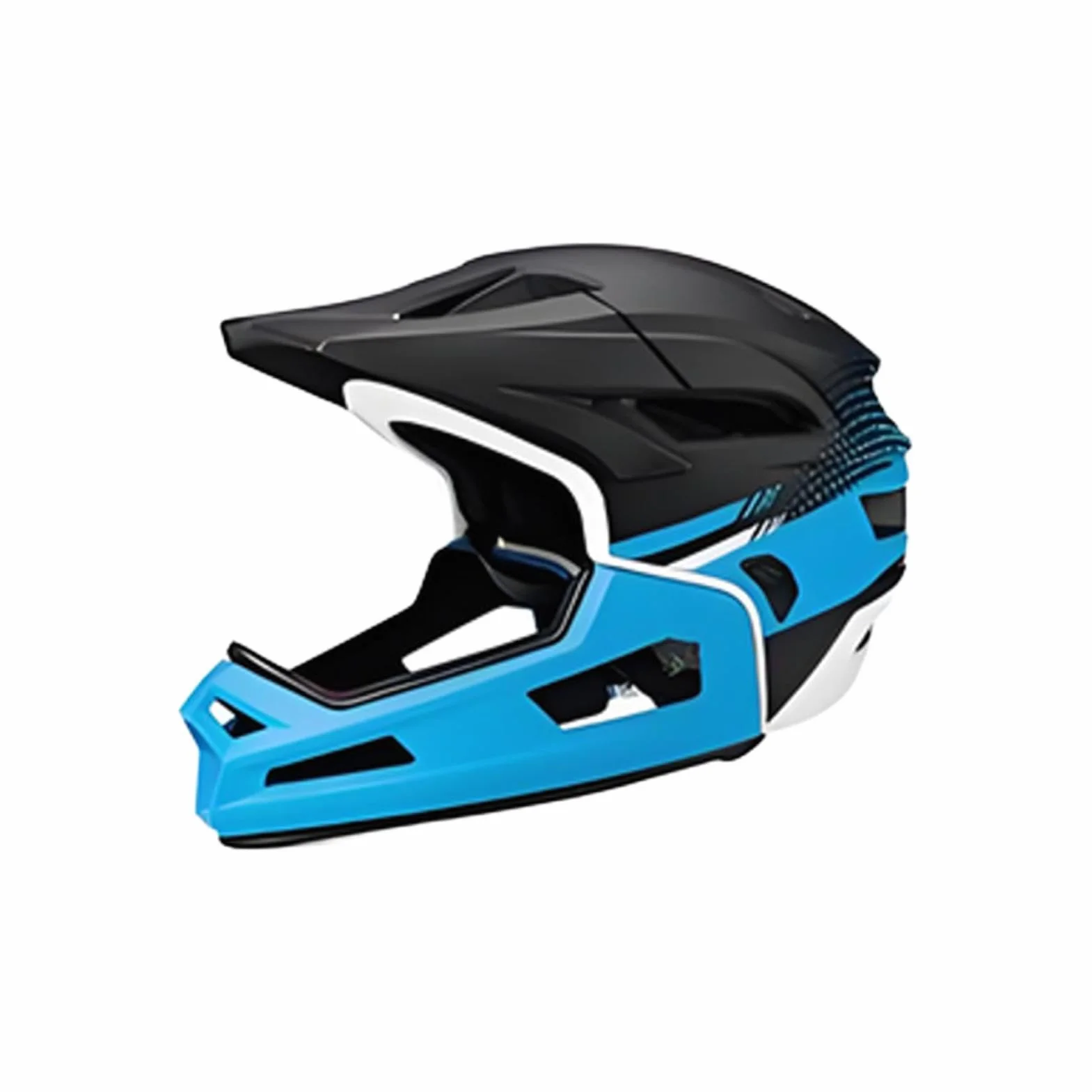 Kask Rowerowy Pełna Twarz Wentylowany Dla Dorosłych Ochrana Głowy Absorbcja Wstrząsów