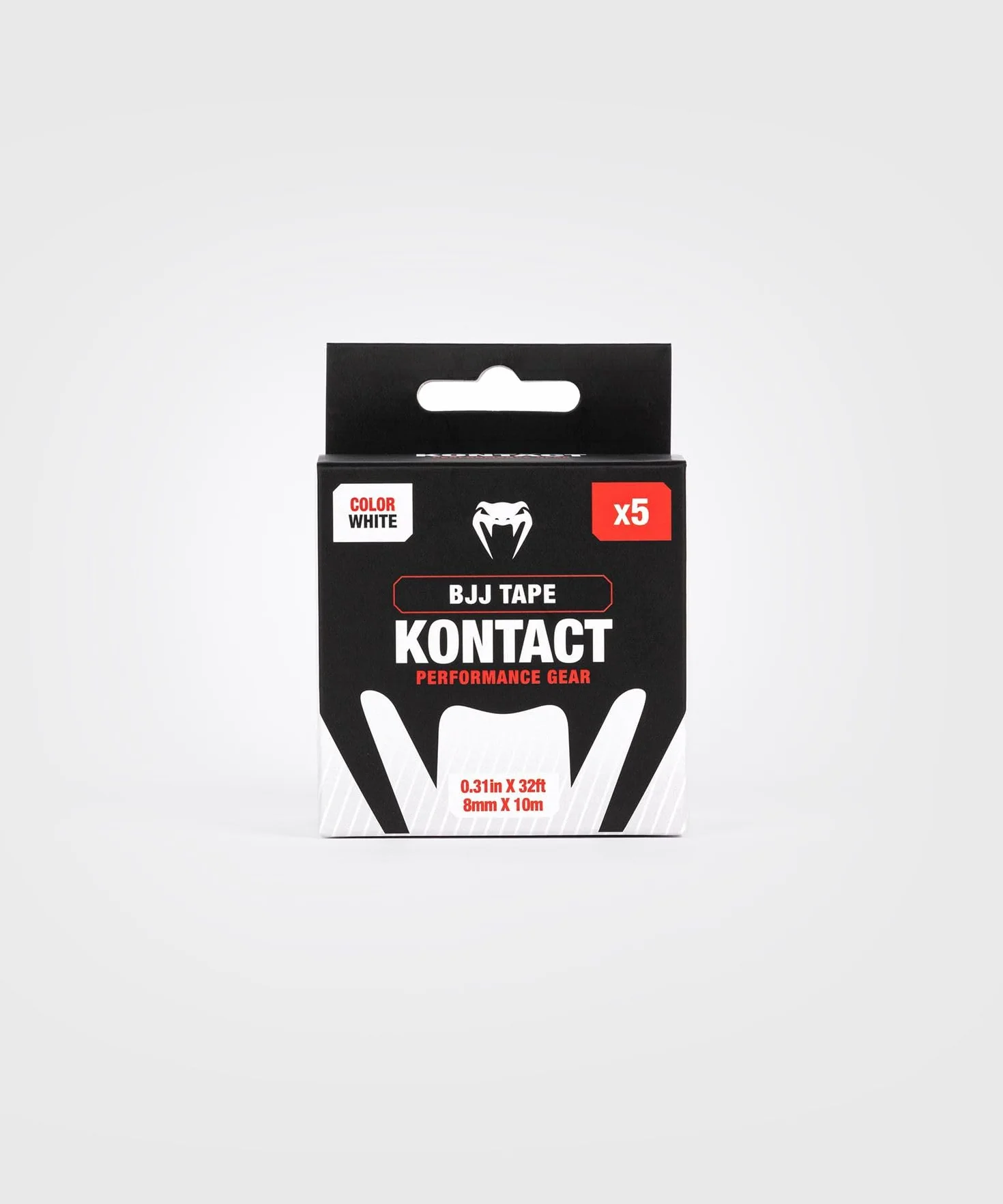 Venum Kontact BJJ Finger Tape biały czarny
