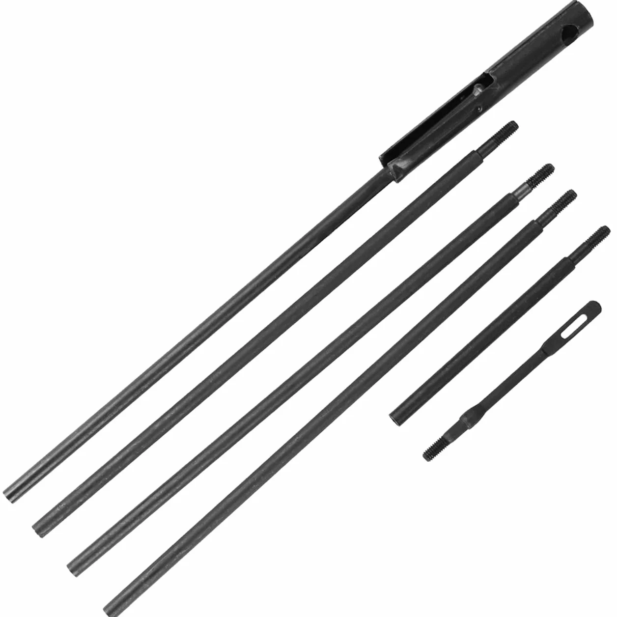 DOMINATOR URBAN COMBAT Zestaw do czyszczenia broni – wysokiej jakości zestaw do pielęgnacji broni stalowej z kijkiem do długiej broni kalibru 5,56 mm do karabinu M16, Beryl, Grot, AR15 - długość