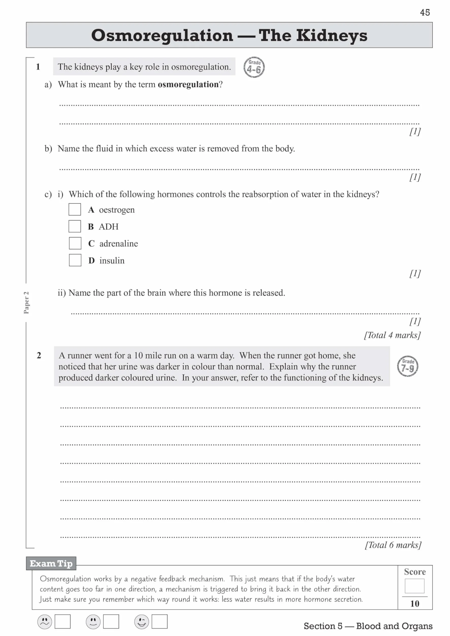 Edexcel International GCSE Biology Exam Practice Workbook (with Answers)