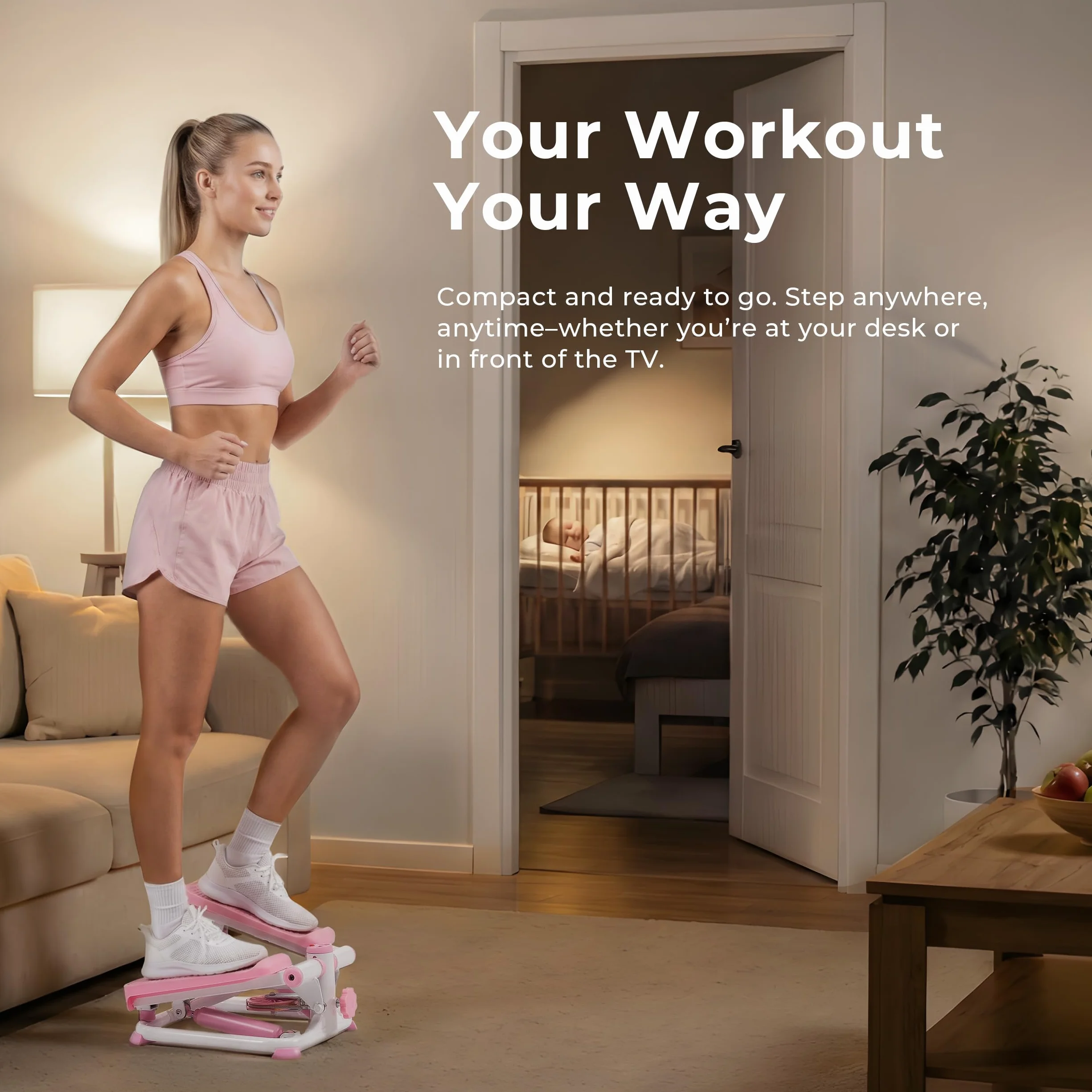 Sunny Health & Fitness 36 cm gwintowany chromowany zestaw hantli, regulowane uchwyty do hantli z kołnierzykiem w kształcie gwiazdy, pasują do standardowych talerzy 25 mm - STDBH-14
