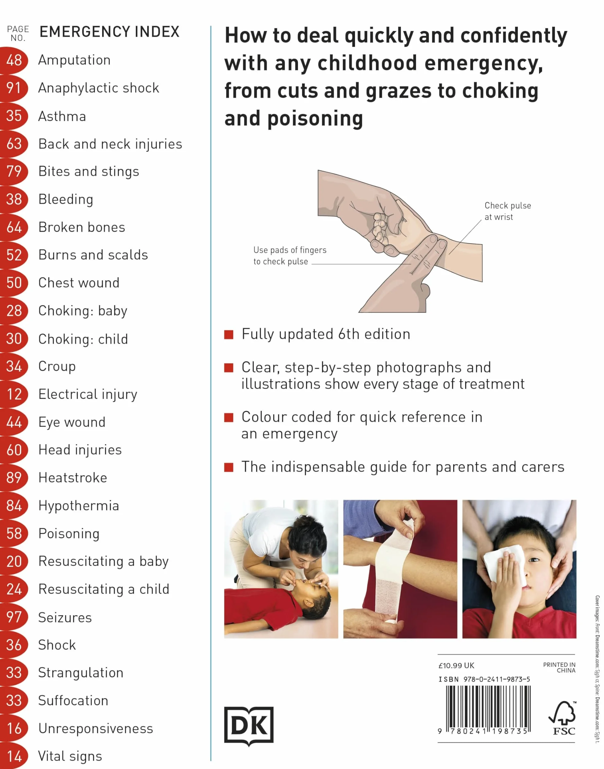 First Aid Fast for Babies and Children: Emergency Procedures for all Parents and Carers