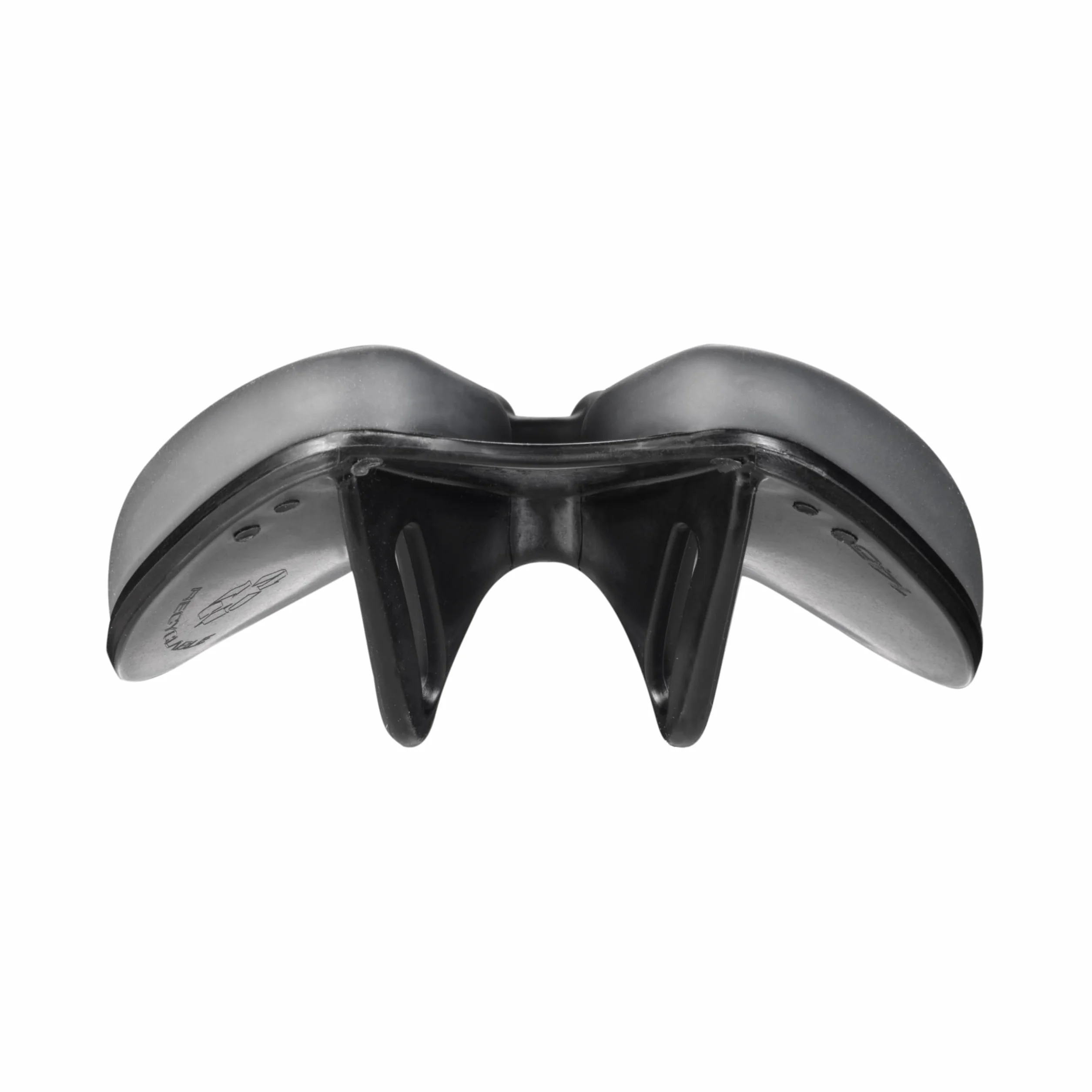 Selle Italia MODEL X Comfort Plus – Siodełko Szosowe 100% Ekologiczne, Dodatkowa Wyściółka, Anatomiczny Otwór, Future Rides Green – Rozmiar L3, Szary
