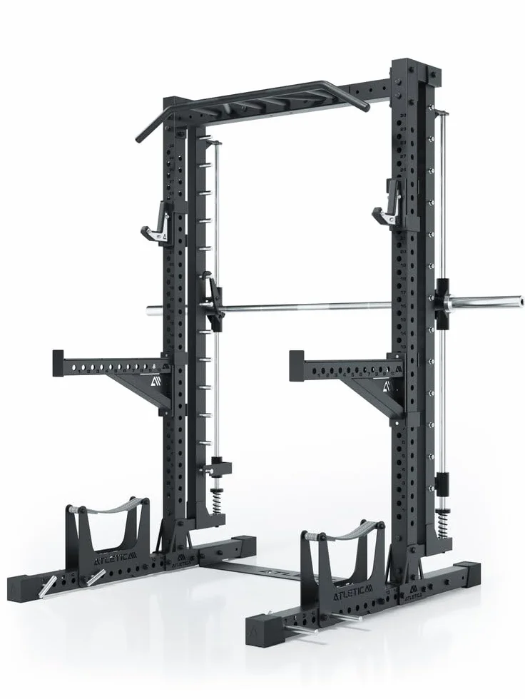 ATLETICA R7 Saber Squat Rack z multi-prasą i stacją Smith