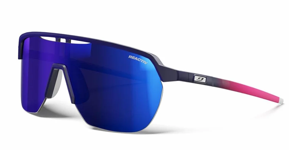 Julbo Okulary przeciwsłoneczne - FREQUENCY - Dorosły Mieszany - Fioletowy/Różowy - Fotochromowe 1-3, fioletowy, rozmiar uniwersalny