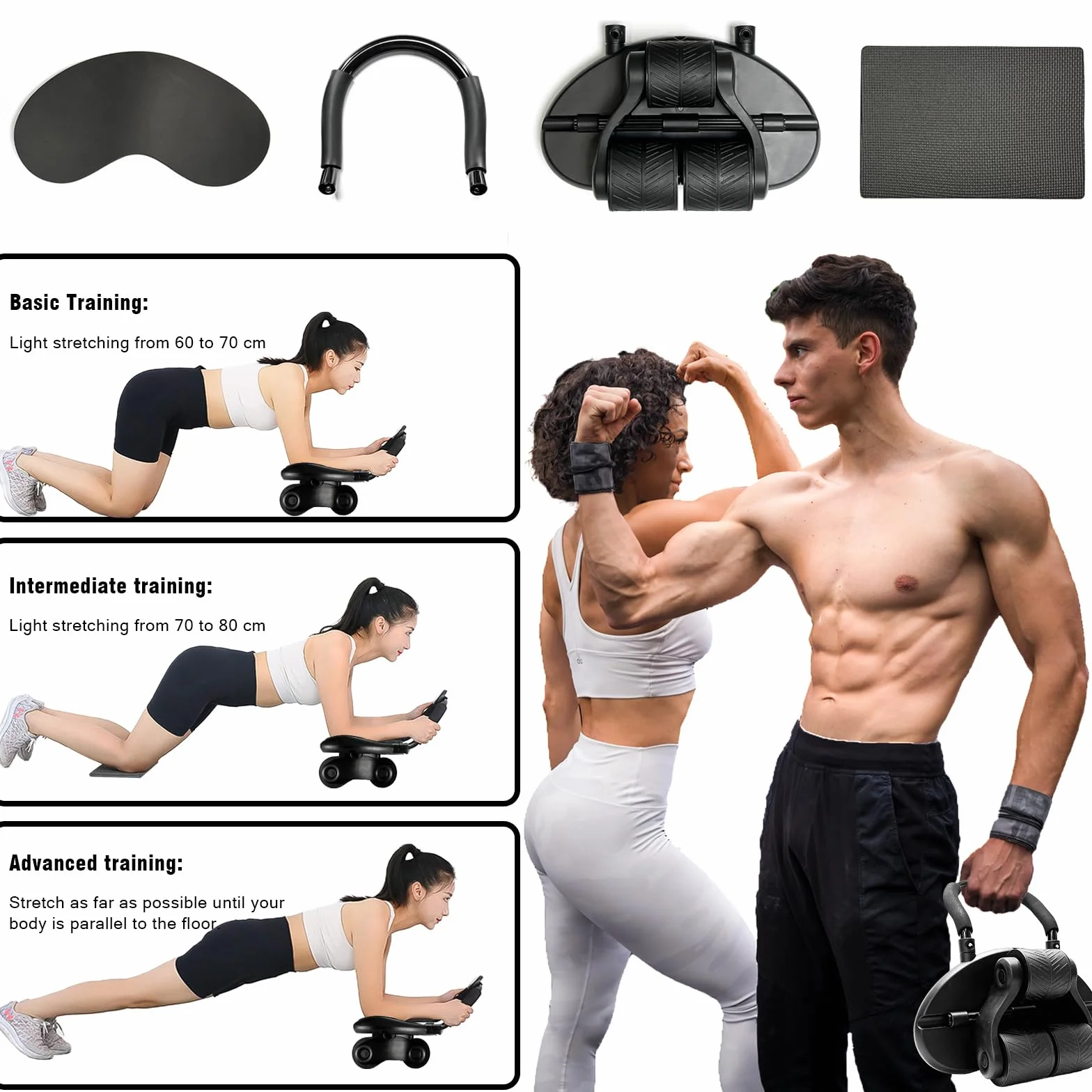 Rolka brzucha 3. generacji, trener mięśni brzucha, trener brzucha, automatyczne odbijanie, sprzęt treningowy, sprzęt sportowy, sprzęt fitness do domu
