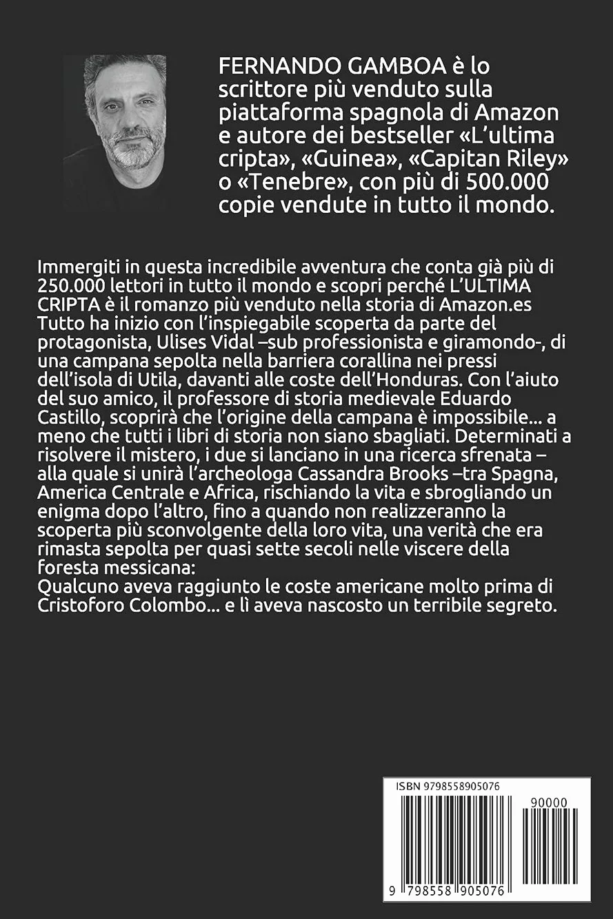L'ULTIMA CRIPTA: Le avventure di Ulises Vidal: 1