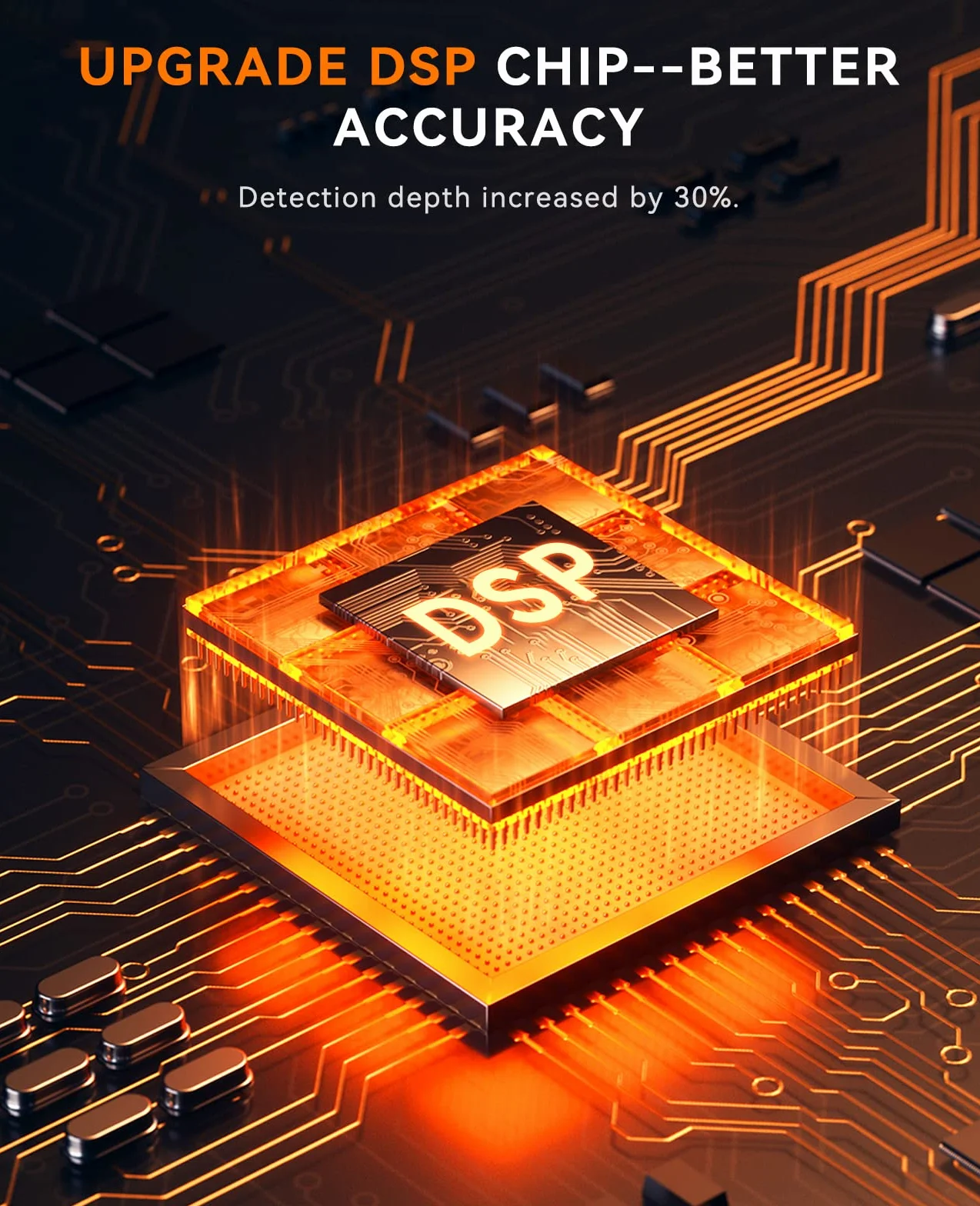 SUNPOW Profesjonalny Wykrywacze Metalu dla Dorosłych, Regulowany Bardzo Precyzyjny Wykrywacz z Monitorem LCD, Pinpoint & Disc & Notch & All Metal & Volume 5 Trybów, Silne Przeciwdziałanie Zakłóceniom