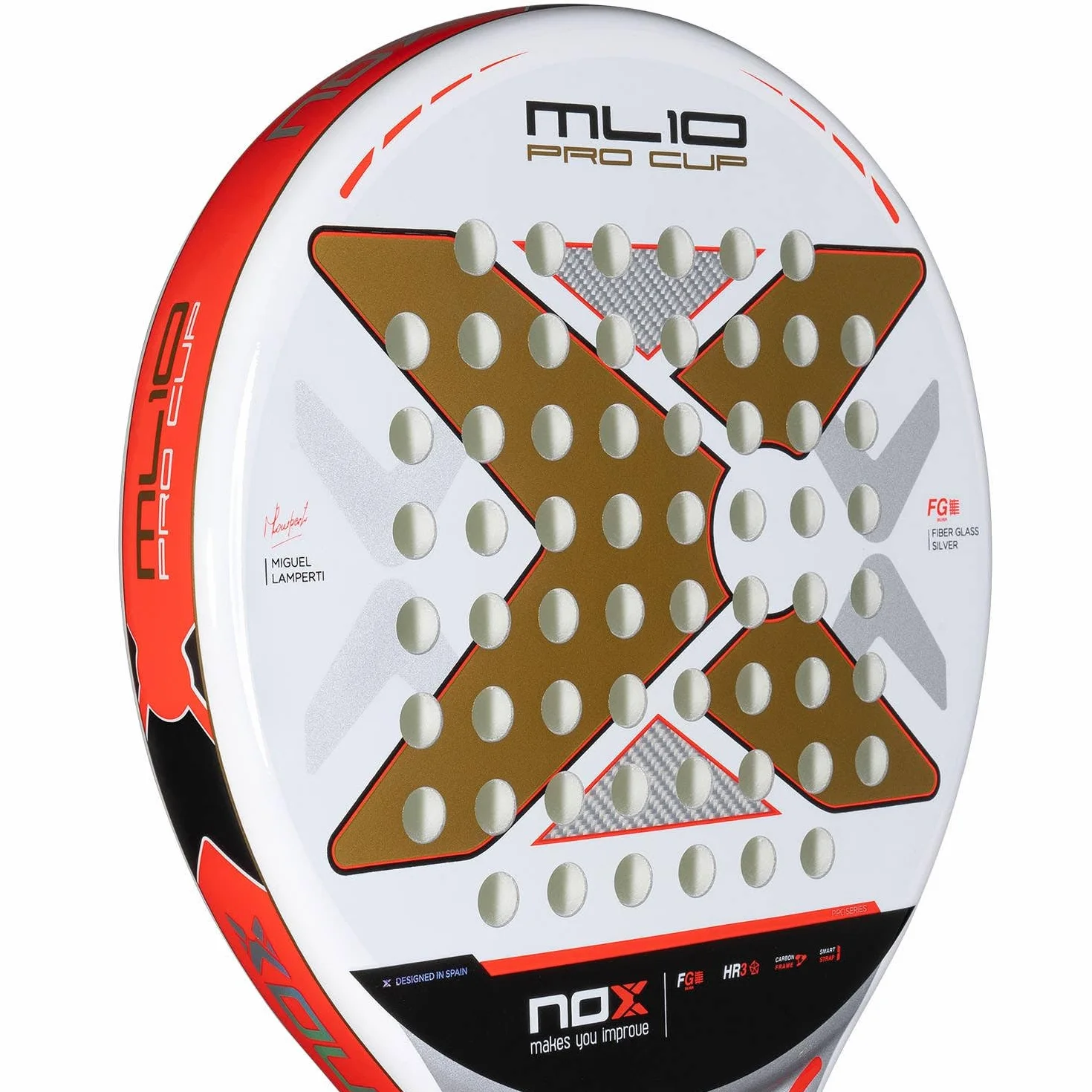 Nox Ml10 Pro Cup Coorp By Miguel Lamperti 2025 rakieta Padel 360-375 gr
