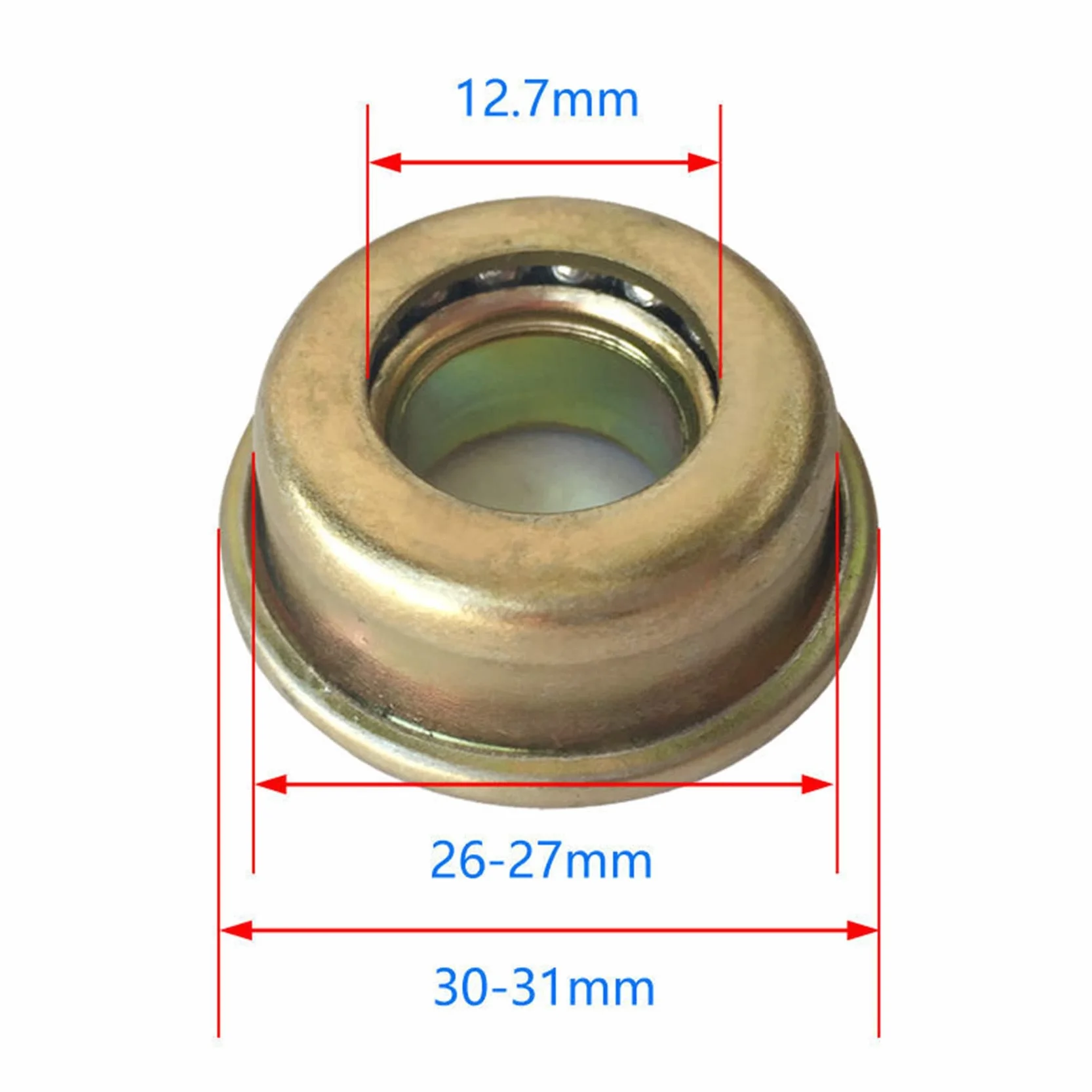 Łożysko Widelca 1/2 12.7x27x30mm Akcesoria do Wózków Inwalidzkich H009/H005
