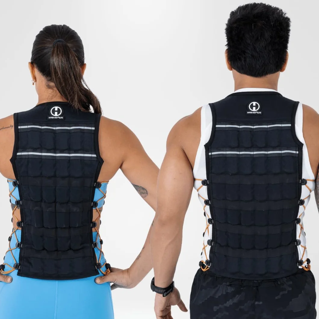Hyperwear Hyper Vest ELITE kamizelka obciążeniowa CORDURA® zamek błyskawiczny stalowe obciążniki do biegania