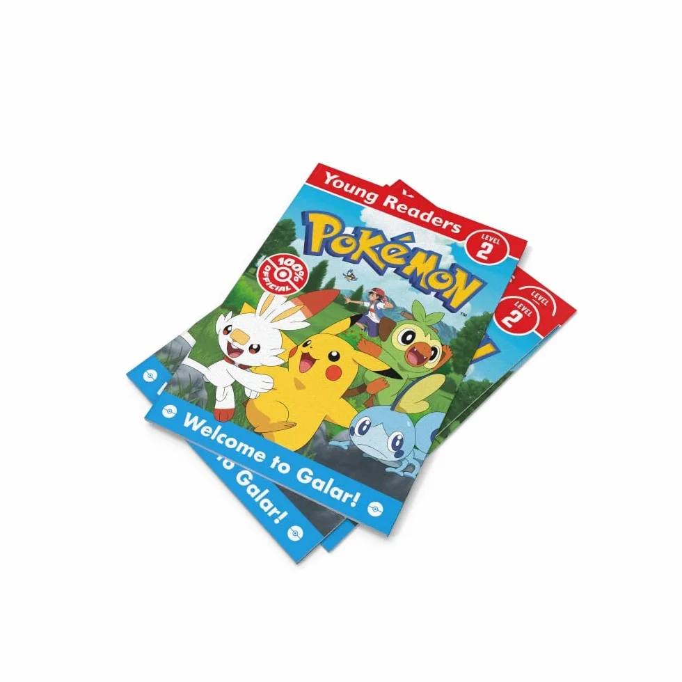 Pokémon Young Readers: Welcome to Galar: An official illustrated adventure in the Galar Region, for young, struggling or reluctant readers and kids who love new Pokémon – new for 2023!