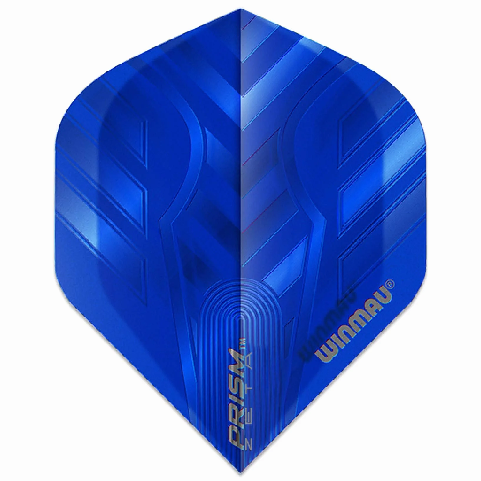 WINMAU Prism Zeta Blue ekstra grube lotki – 1 zestaw w opakowaniu (łącznie 3 lotki).