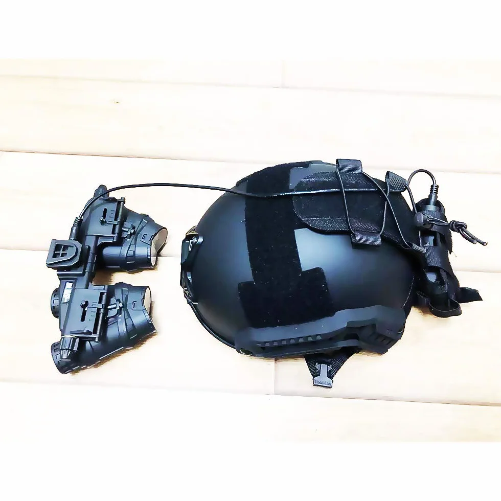 FMA Dummy Devgru GPNVG-18 DE (Dark Earth) do kasku wystawowego Airsoft Cosplay (czarny)