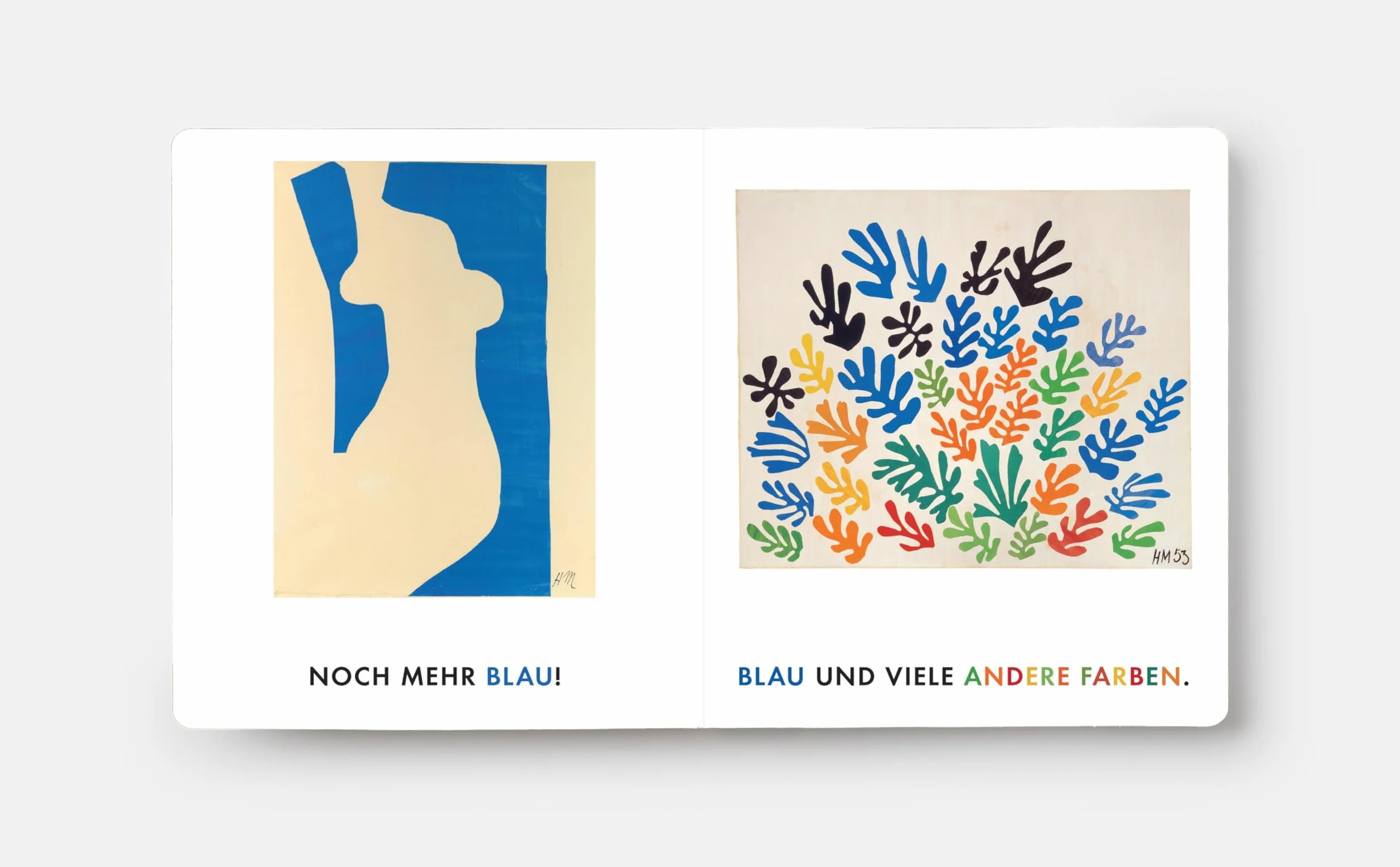 Blau & andere Farben mit Henri Matisse