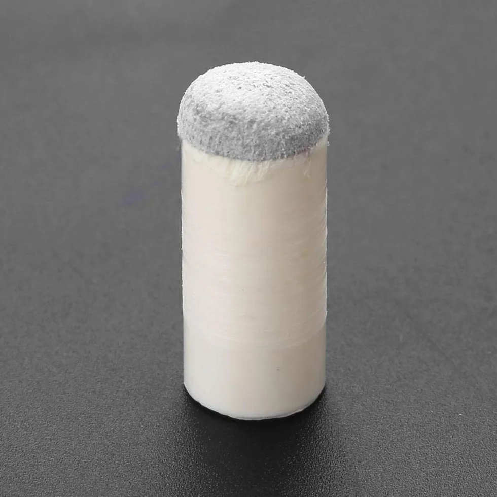 Nikou Końcówki bilardowe do bilarda, 100 sztuk trwałych końcówek do bilardu z tworzywa sztucznego do lotu do basenów (13 mm)