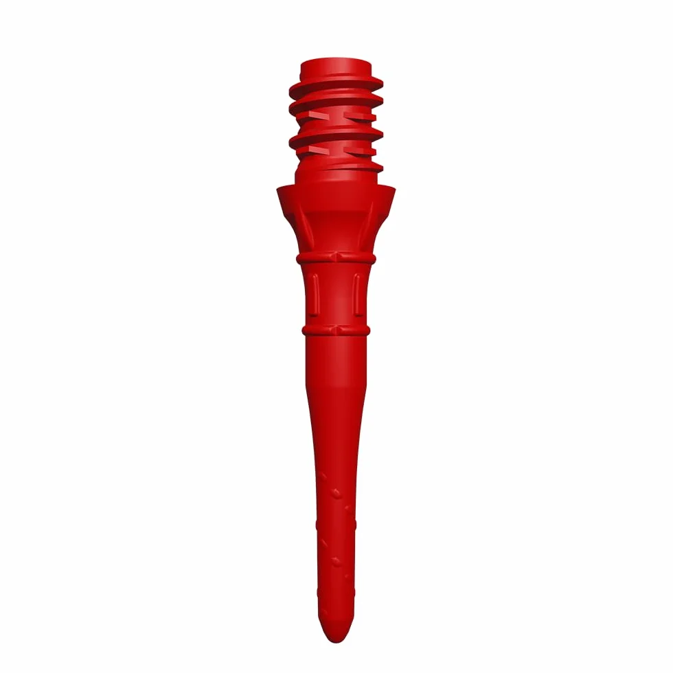 L-Style Premium ShortLip 2BA Soft Tips Czerwony