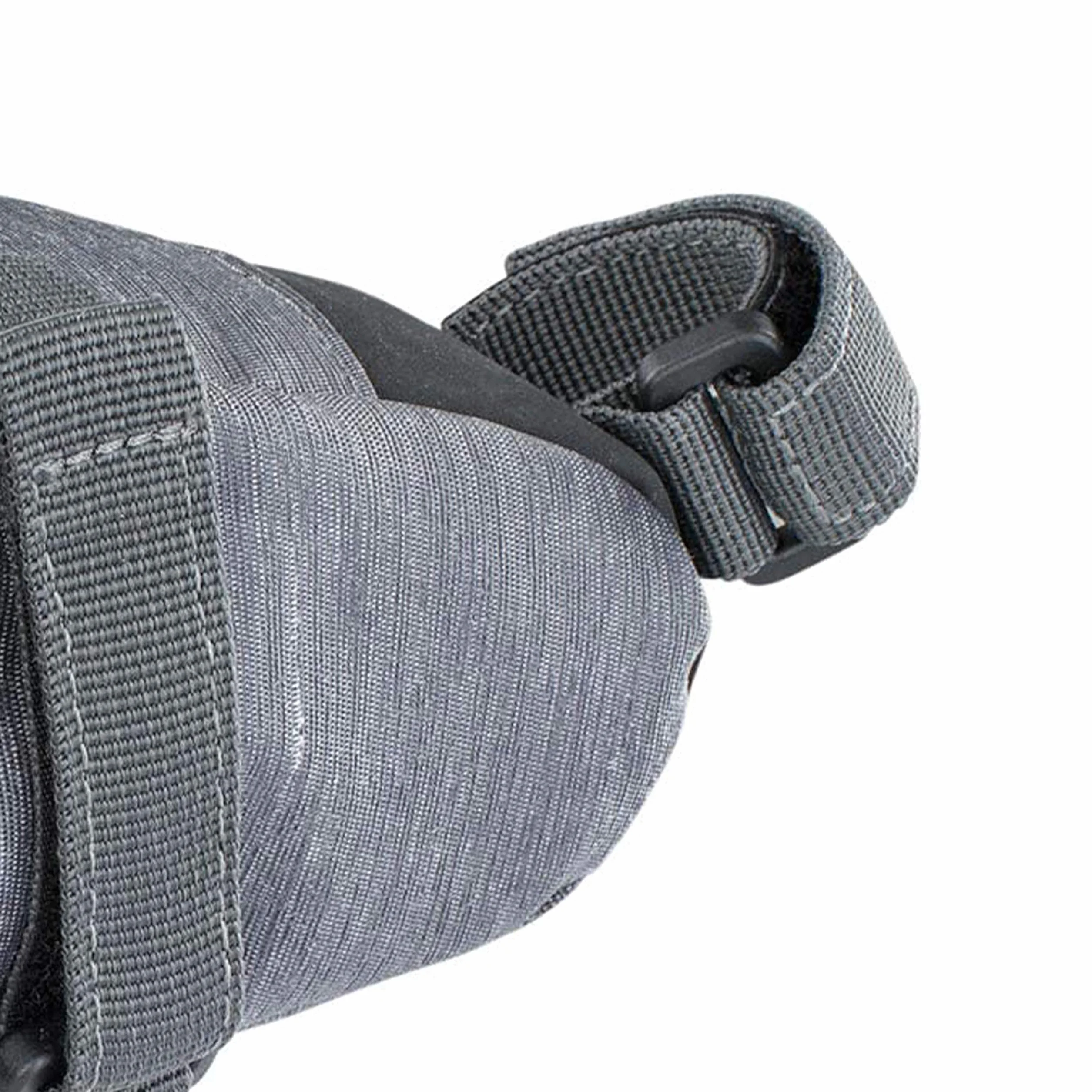 EVOC SEAT BAG TOUR Torba na siodełko (rozmiar: L, pojemność 1 l, odporna na ścieranie, wodoodporna, wzmocnienie z Hypalonu), kolor szary karbonowy