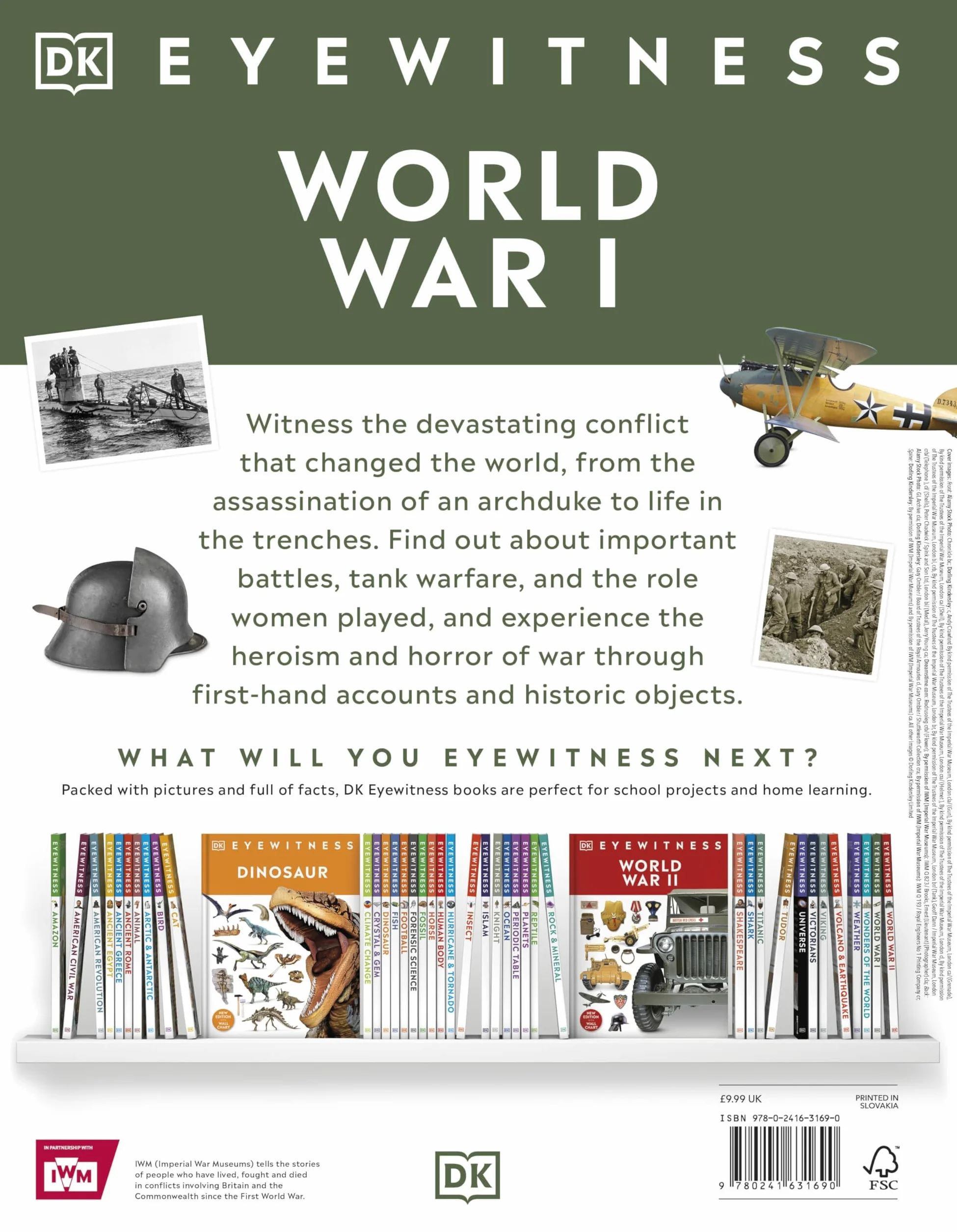 World War I: DK Eyewitness
