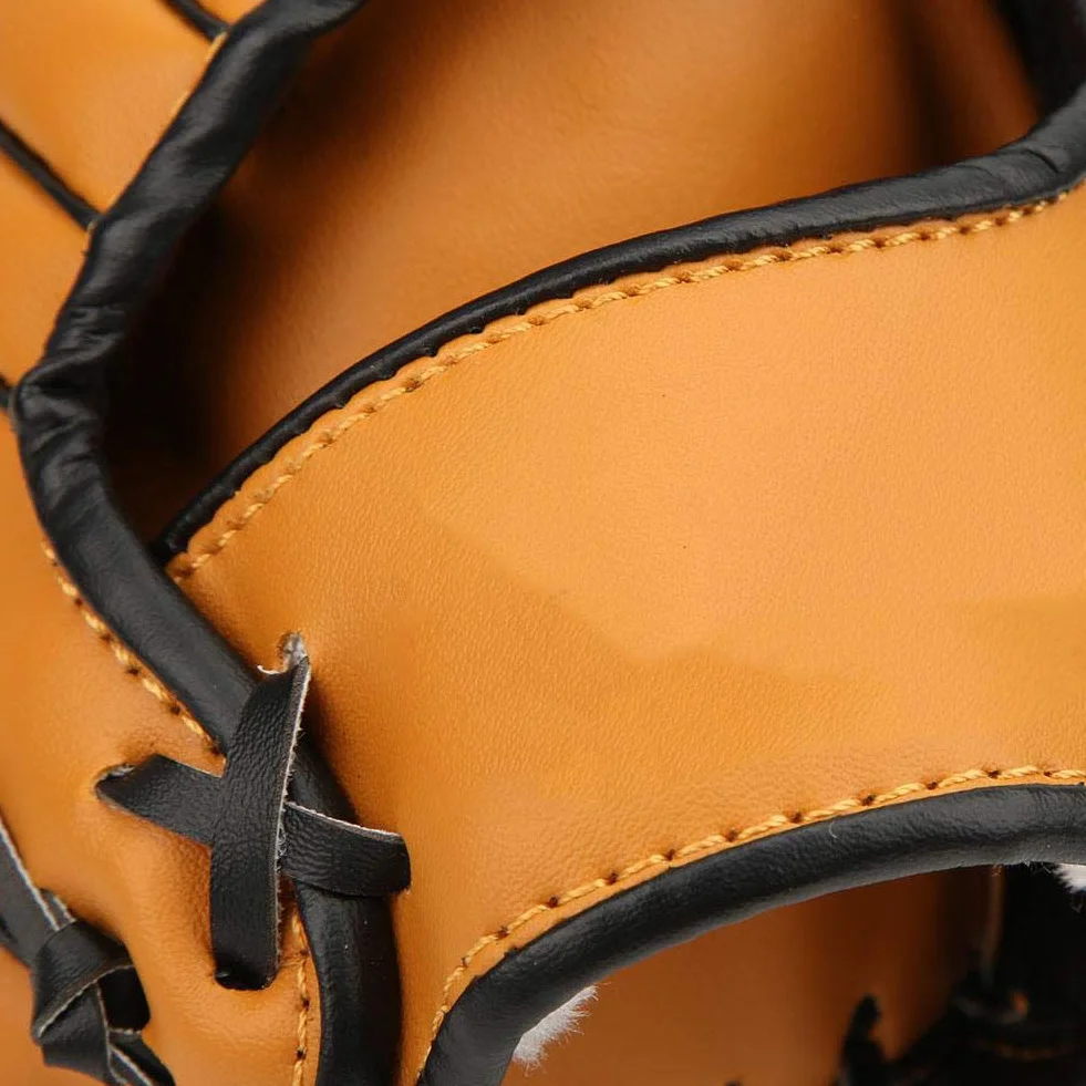 Rękawica baseballowa sport softball łapacz 30 cm brązowa