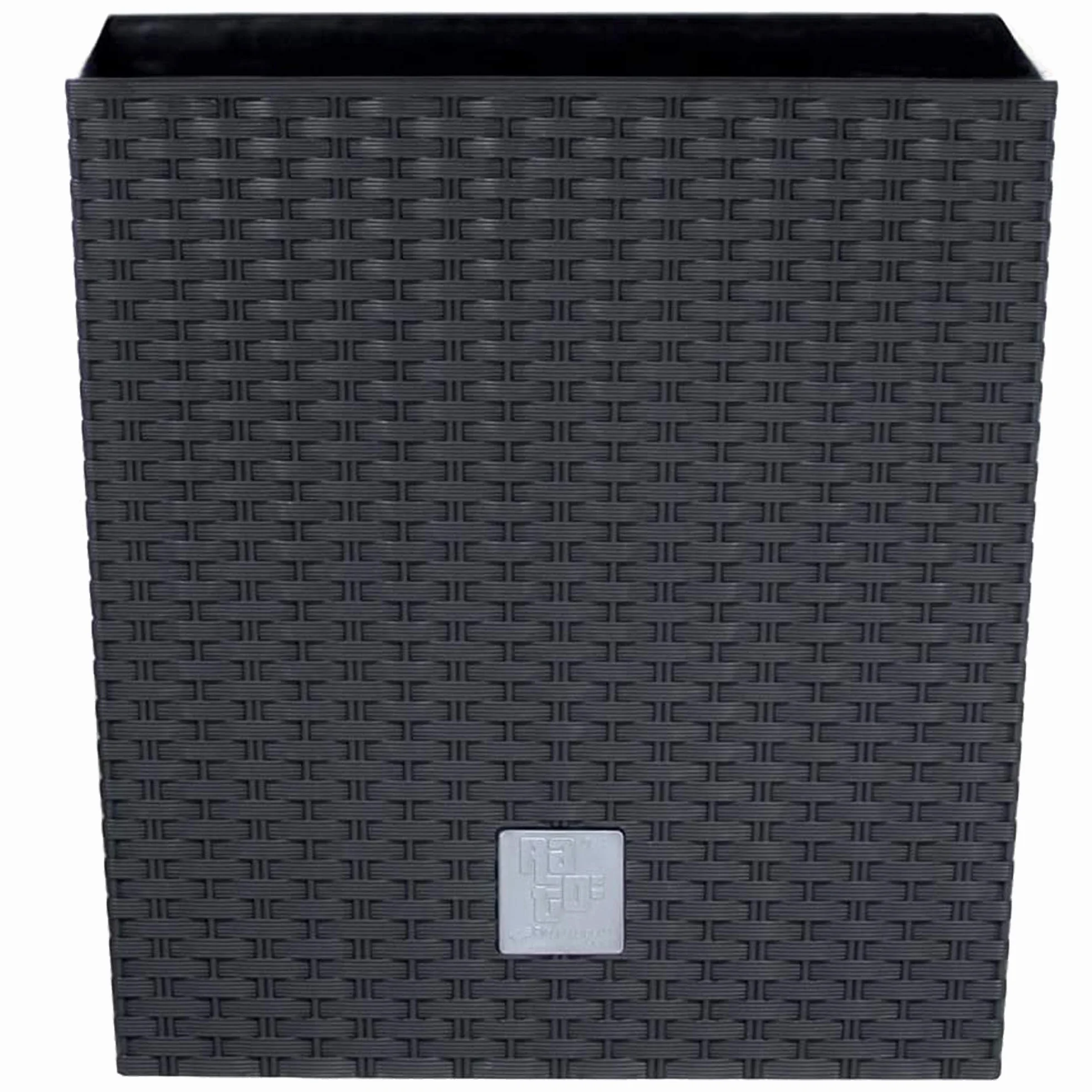 Prosper Plast Rato Donica Na Kwiaty, Antracytowy, 20x20x20.2 cm