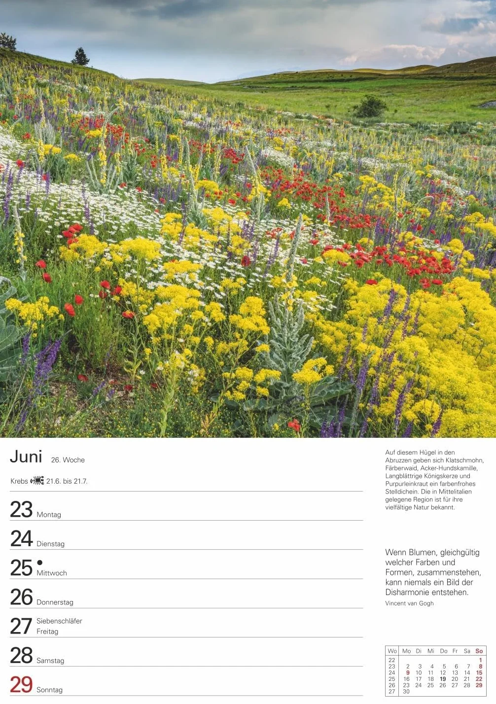 Wunder der Natur Wochenplaner 2025 - 53 Blatt mit Zitaten und Wochenchronik: Wunderschöne Naturfotos in einem praktischen Terminkalender zum Aufhängen. Übersichtlicher Wochenplaner für die Wand