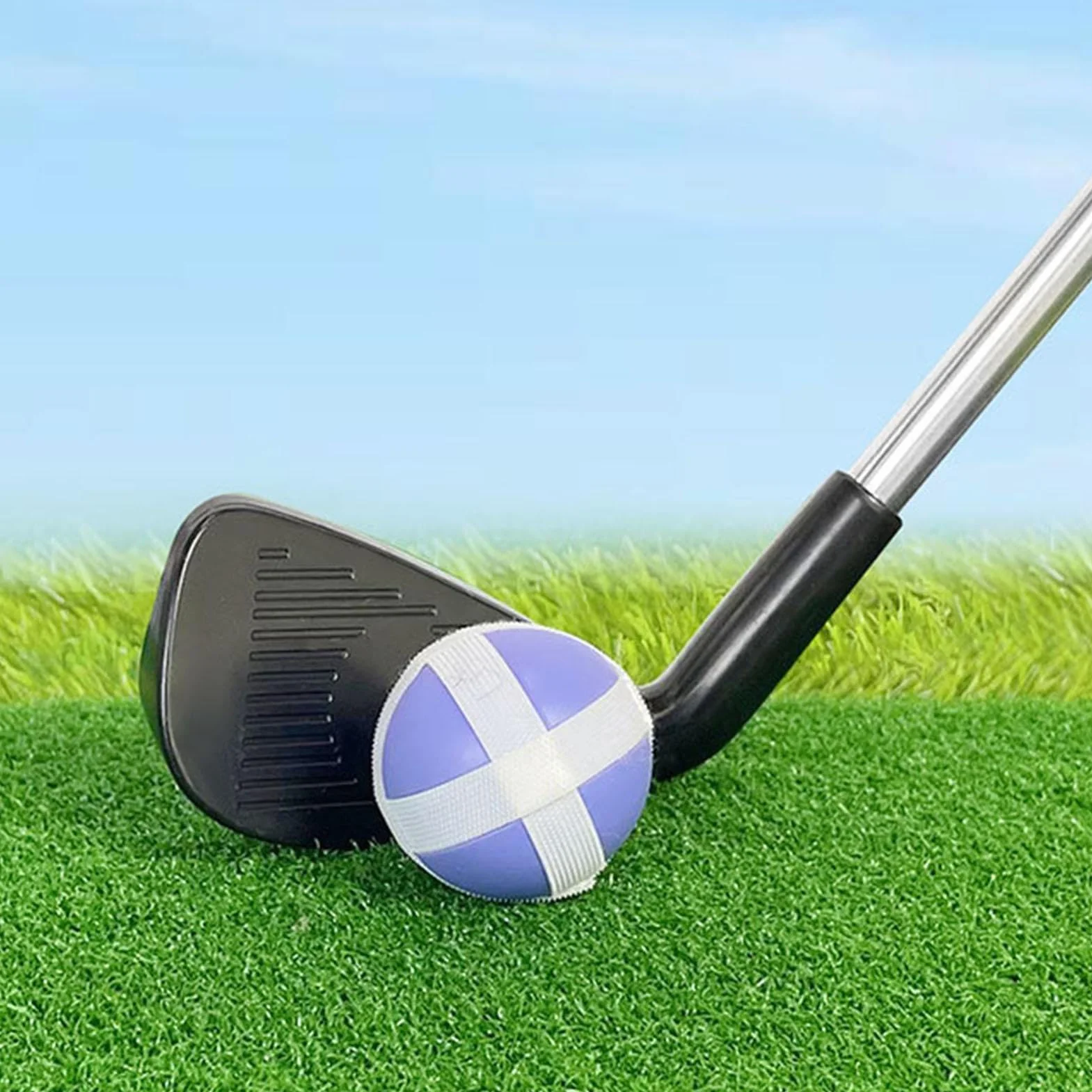 Putter Golf Putter, dwukierunkowy putter golfowy dla mężczyzn, dla prawo/leworęcznych, do użytku wewnątrz i na zewnątrz, mini klub, dla dzieci, młodzieży, dorosłych, do ćwiczeń w domu, do ćwiczeń