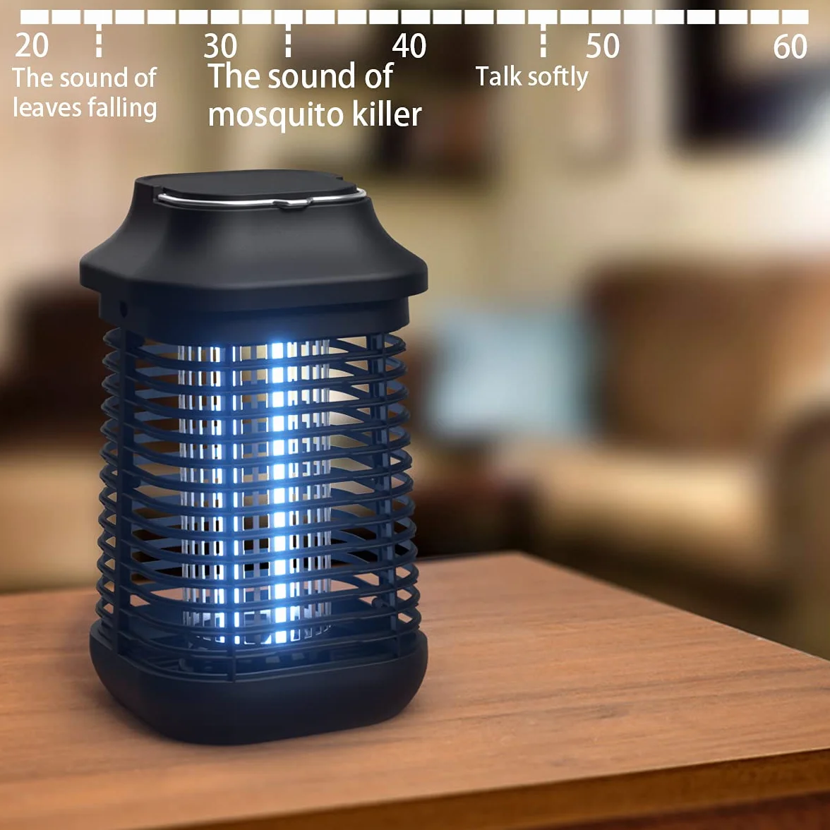 Bug Zapper Outdoor, Electric Mosquito Zapper, Mosquito Repellent Outdoor, Metal Housing Fly Zapper Waterproof,4200V 20W, Mosquito Trap for Indoor, Patio, Garden