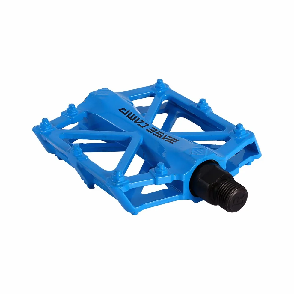 Pedał rowerowy ze stopu aluminium antypoślizgowy ultralekki trwały 1 para niebieski do roweru szosowego BMX
