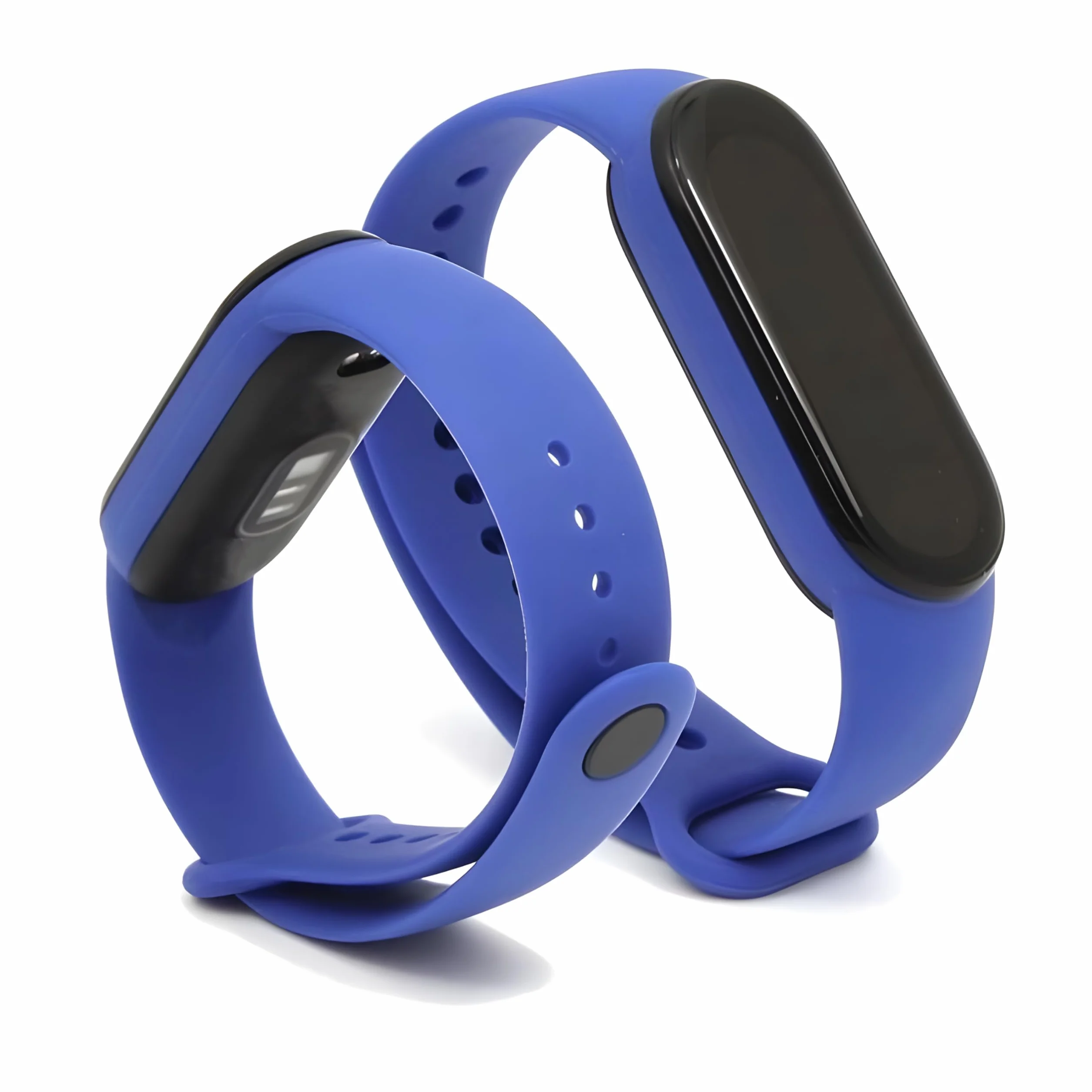 Retoo Zestaw 5 pasków do zegarka Xiaomi Mi Band 5/6/7 silikonowe wodoszczelne 102-119 mm