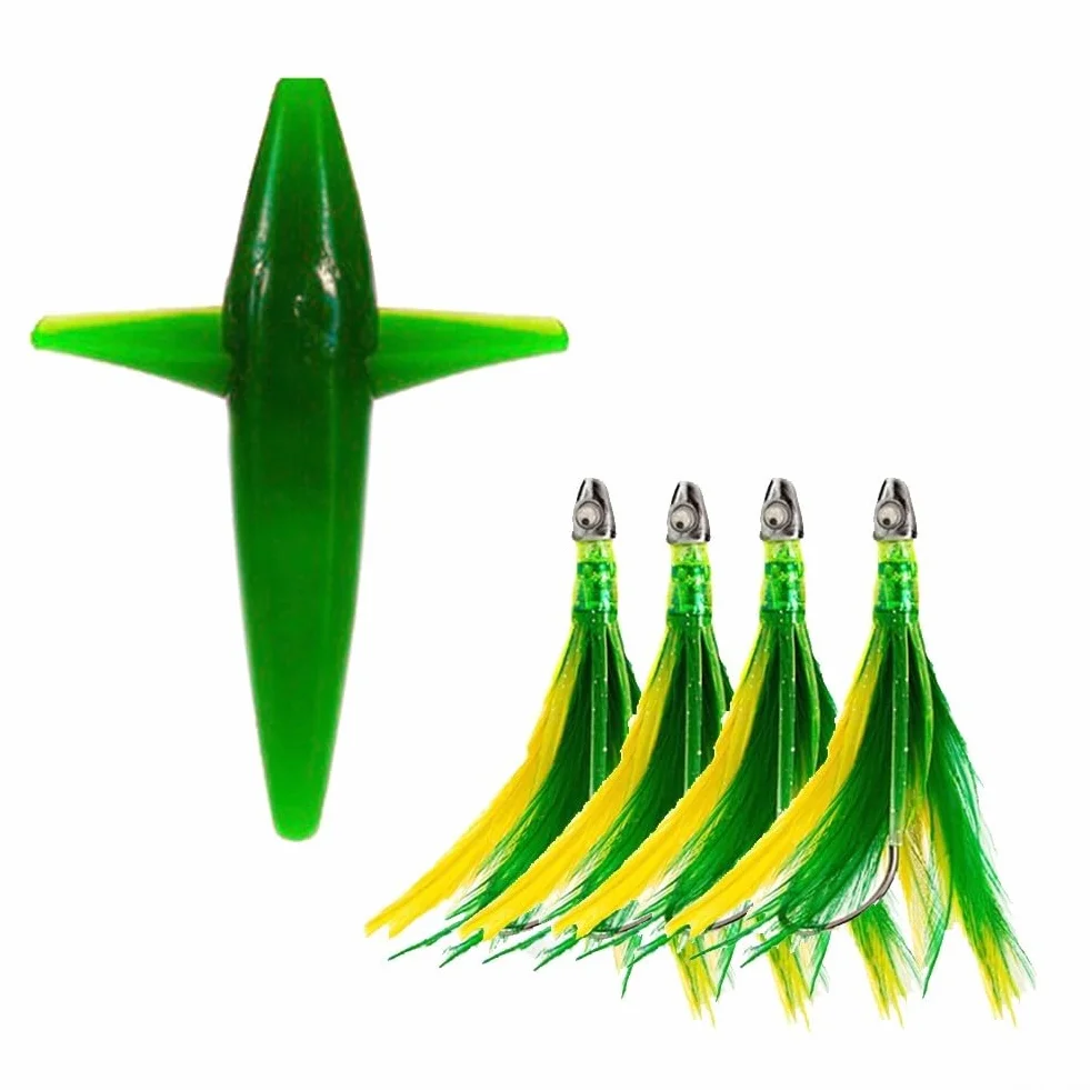Octopus Skirted Trolling Lure Marlin Tuna Mahi Durado przynęty wędkarskie (niebieska)