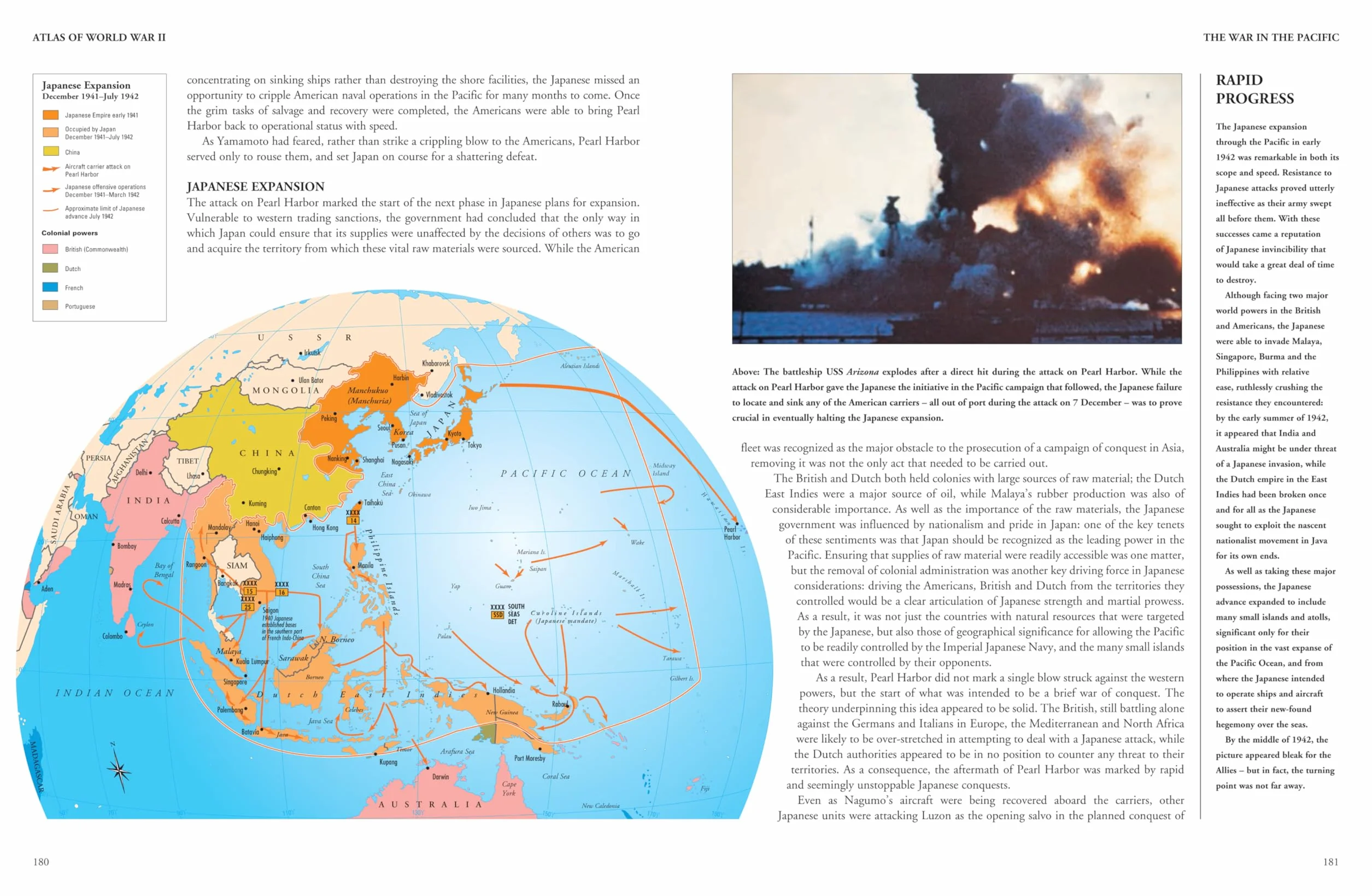 World War II Illustrated Atlas: Campaigns, Battles & Weapons from 1939-1945