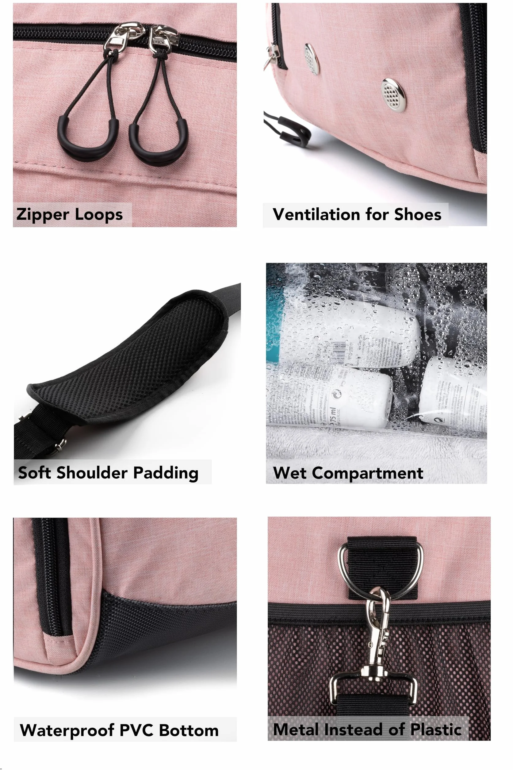 Fitgriff® Torba sportowa podróżna z kieszenią na buty – torba na siłownię