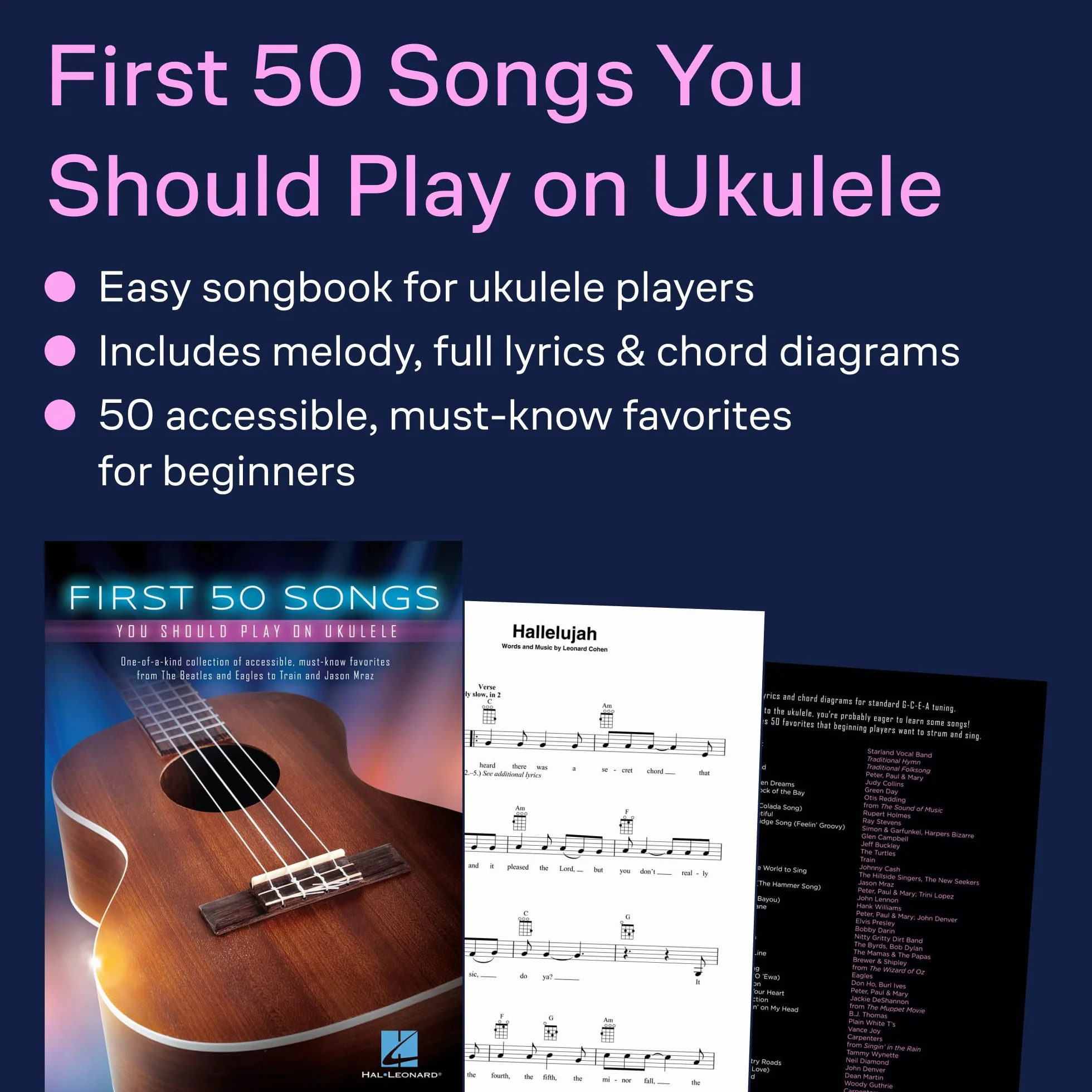 First 50 songs you should play on ukulele