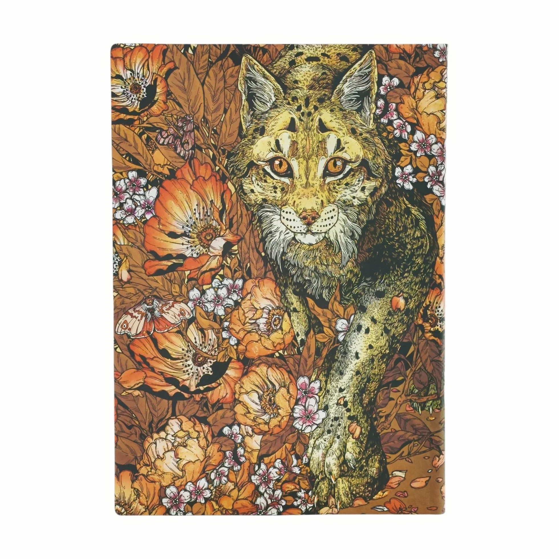 Carnet souple Paperblanks L'Ascension du Lynx Midi Non ligné 176p.